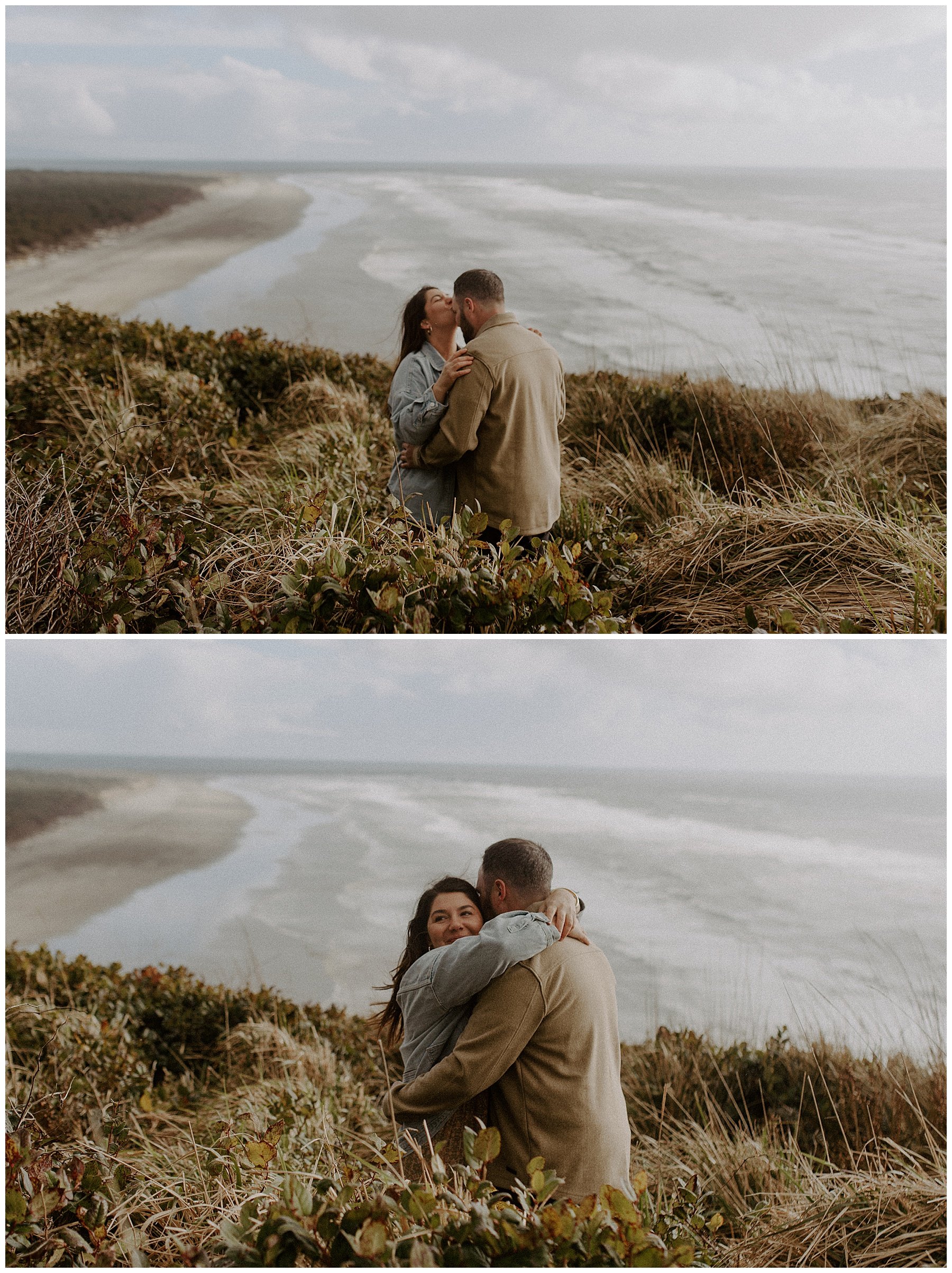 Long Beach Washington Engagements in Beach Grass and at North Head Lighthouse12.jpg