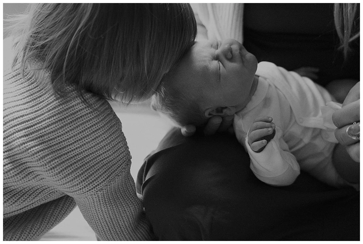Port Townsend In Home Newborn Session with Toddler Sibling - Port Townsend WA Photographer Jessica Heron Images_0008.jpg