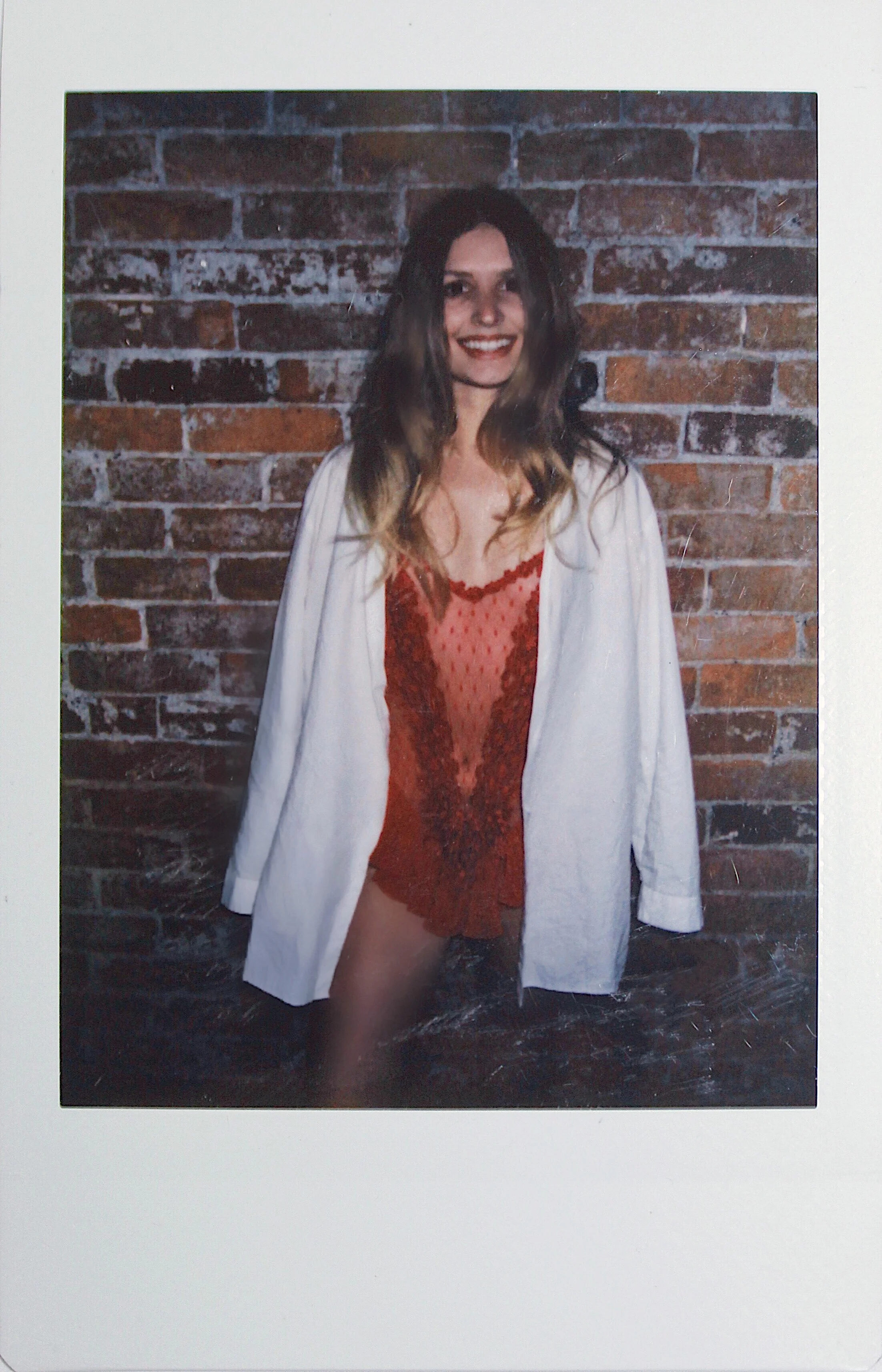 Wearing: Showstopper Teddy by Flora Nikrooz, Shirt by Zara