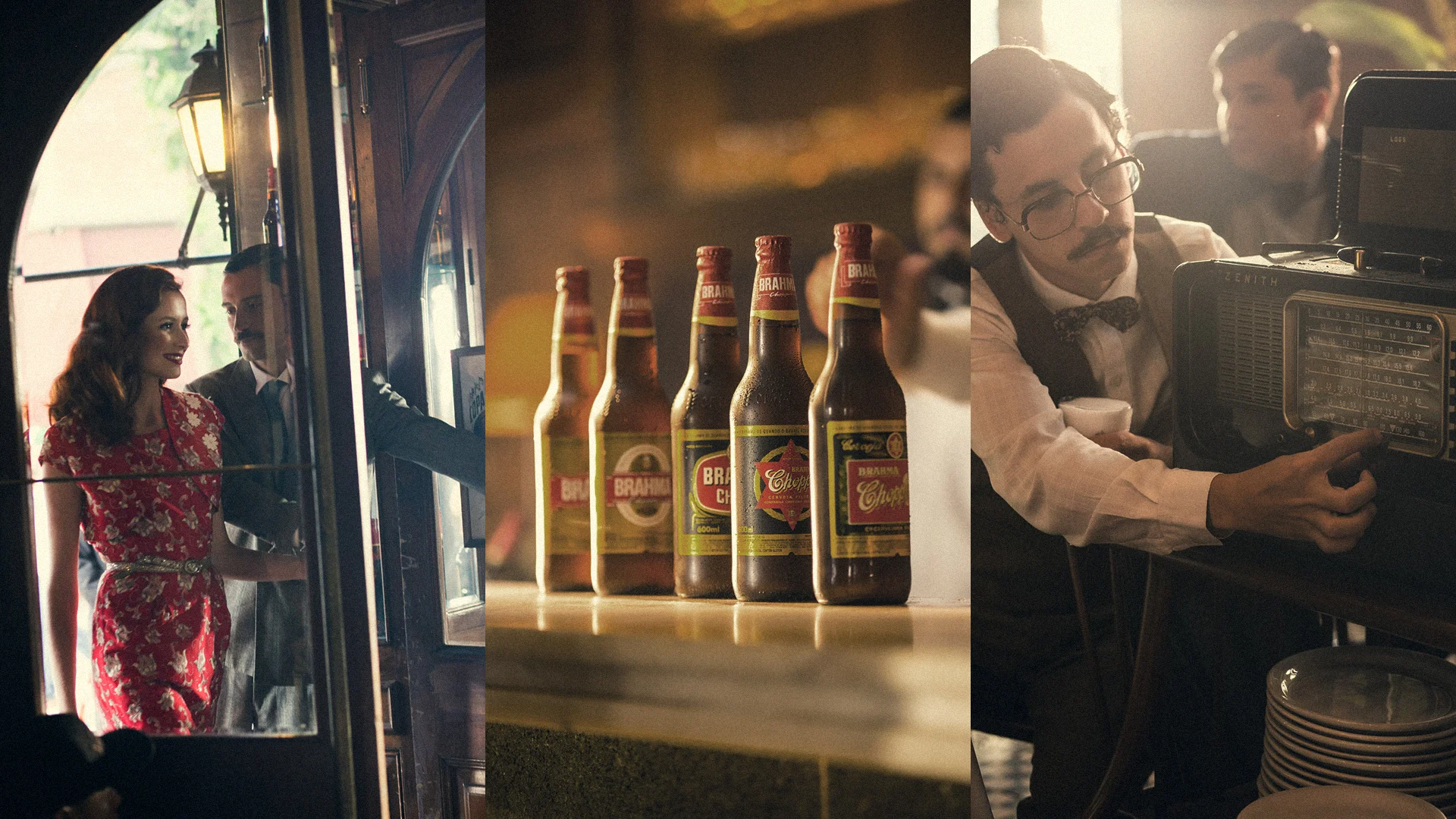  1958, 1962, 1970, 1994 and 2002. The 5-times Champion Brazilian Team, always had Brahma Beer by their side to celebrate. 