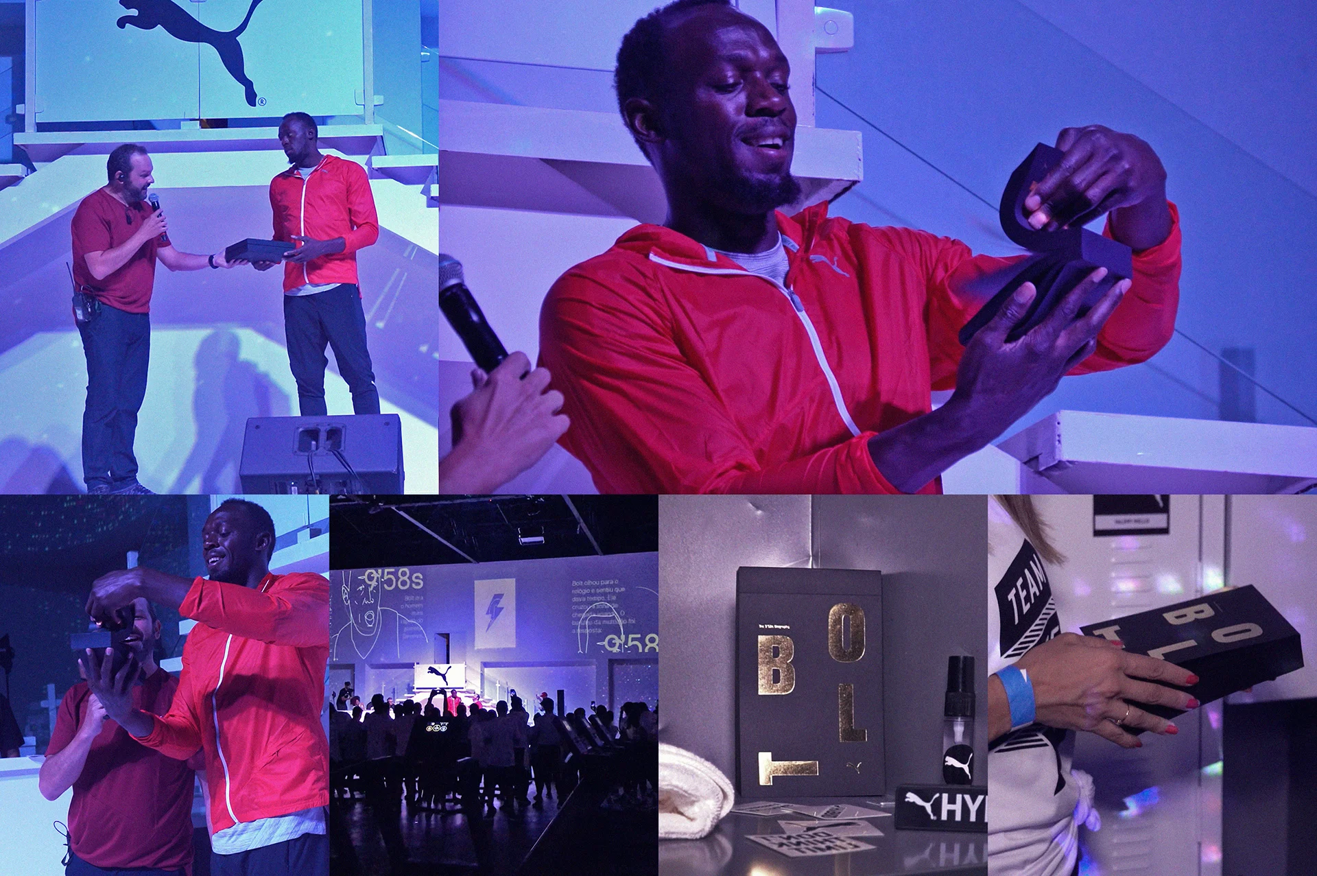 We delivered the book to Bolt and also to 70 running influencers and fans.
