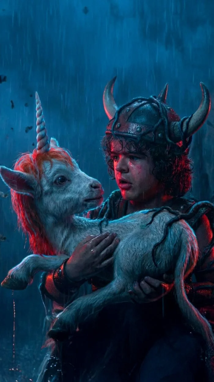  The Dungeons &amp; Dragons intro reimagined with the cast of Stranger Things. 