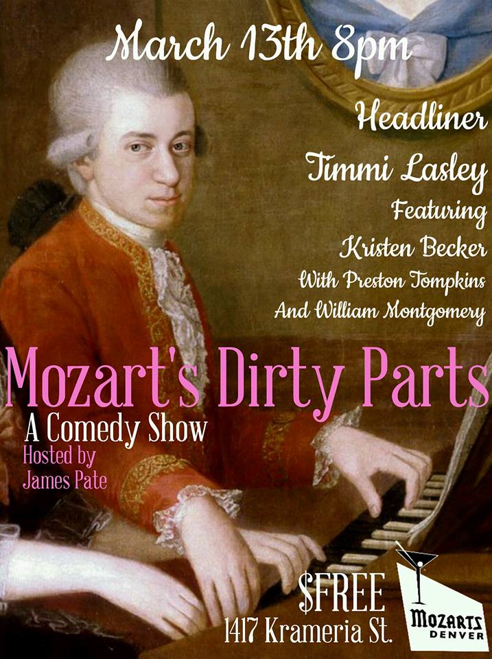 Mozart's Dirty Parts @Mozart's Denver