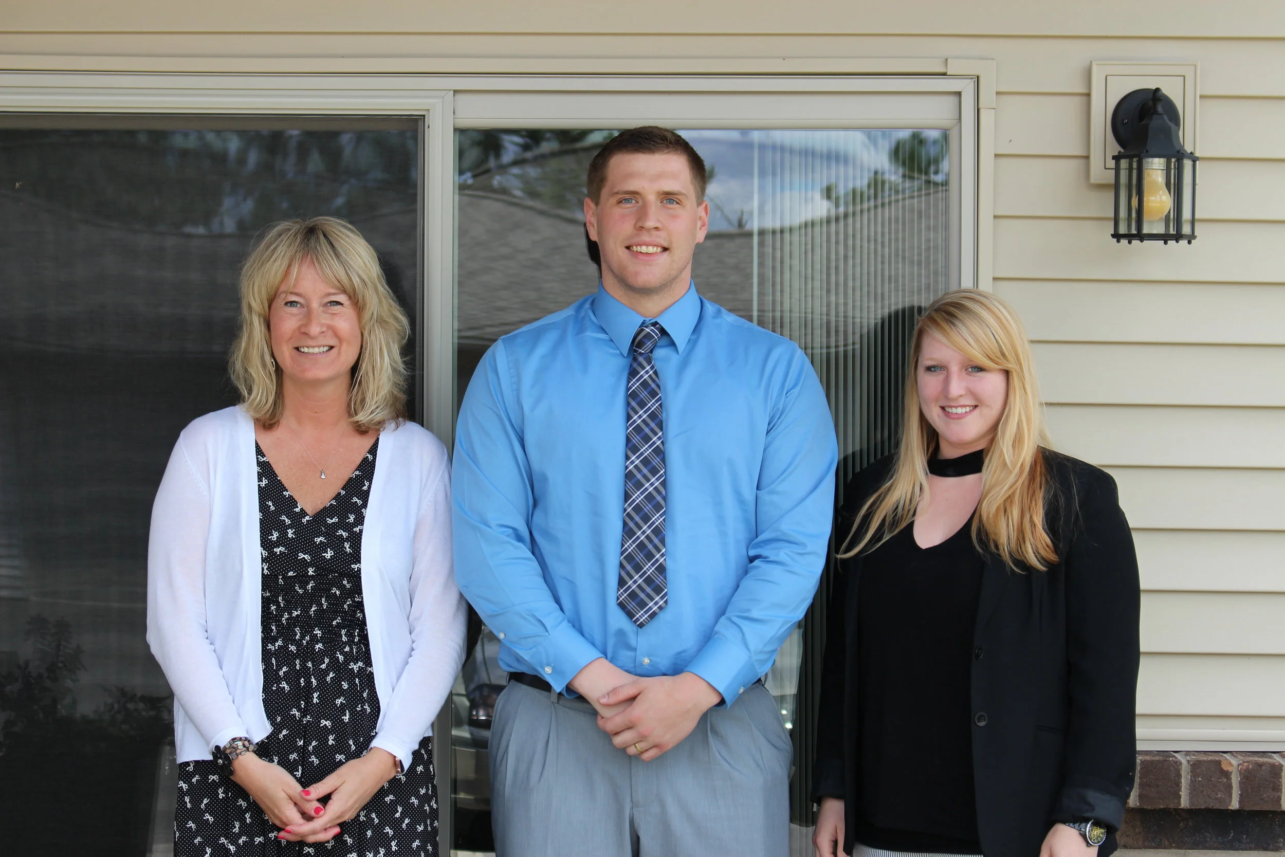 Left to Right: Lori Minnihan, Jerry Bruss & Ali Montalbano