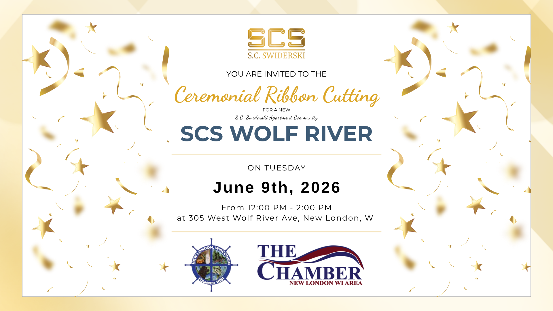 SCS Wolf River Ribbon Cutting