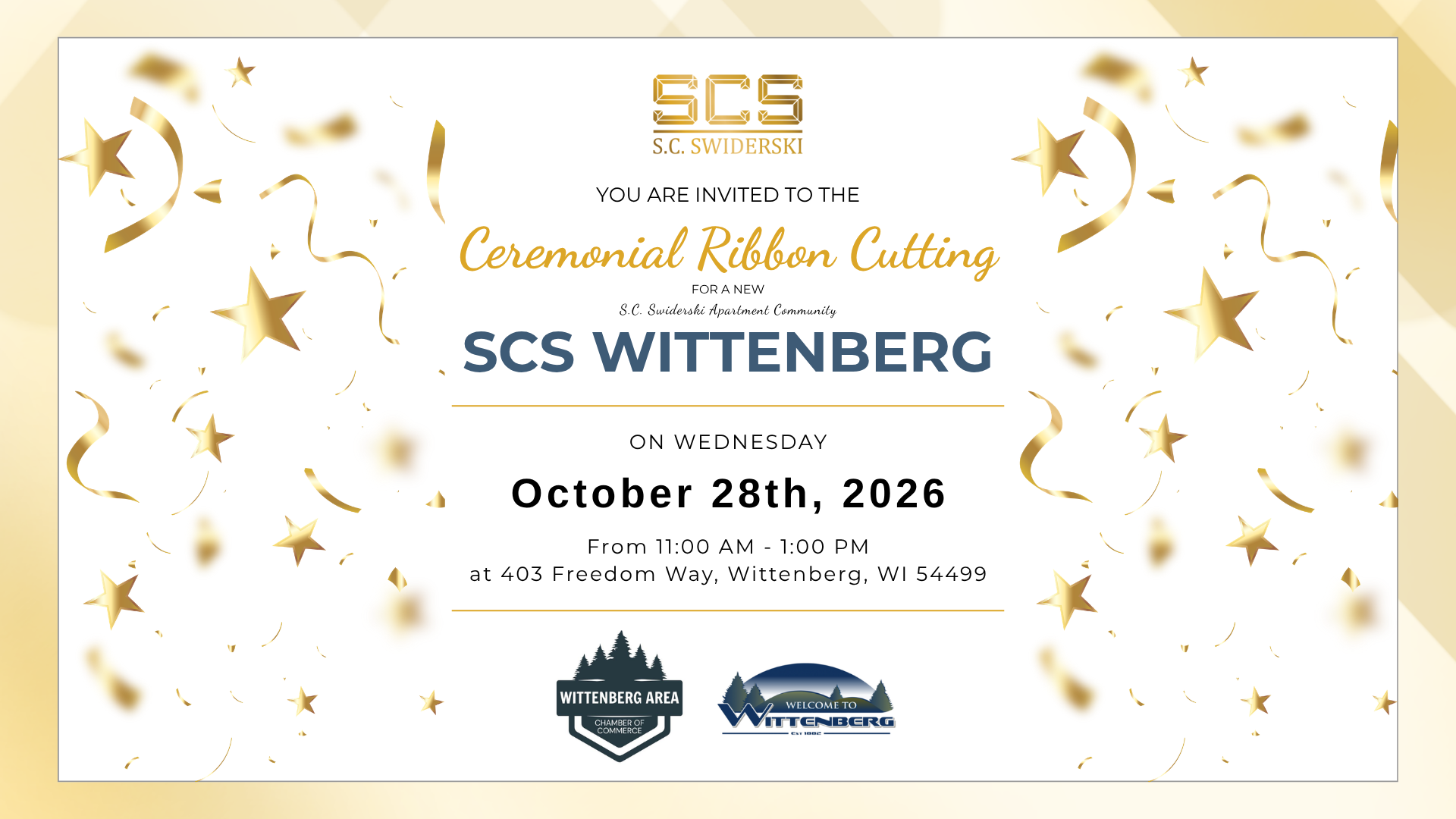 SCS Wittenberg Ribbon Cutting