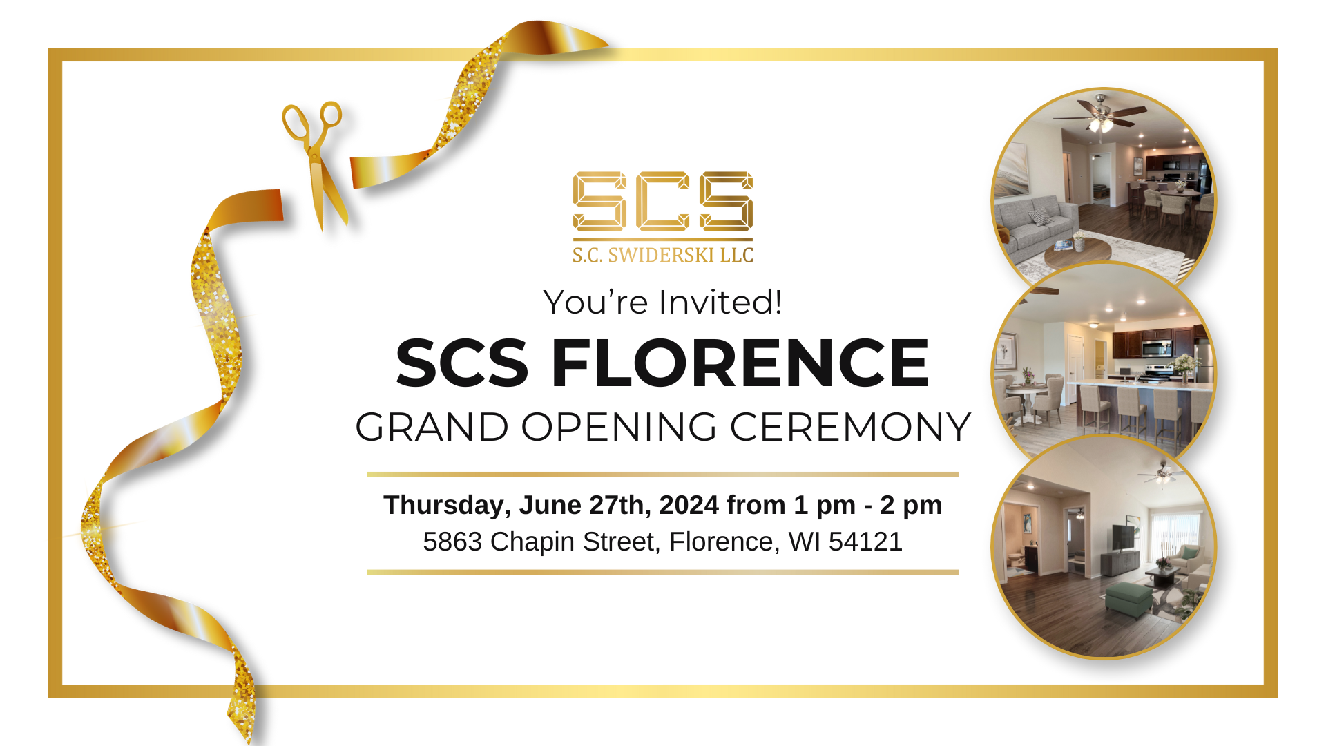 SCS Florence Grand Opening Ceremony! — SCS Events — S.C. Swiderski