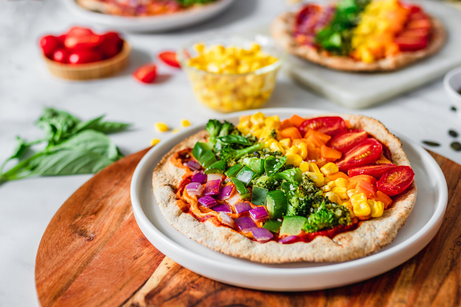 Kid Friendly Vegan Rainbow Pizza-5.jpg