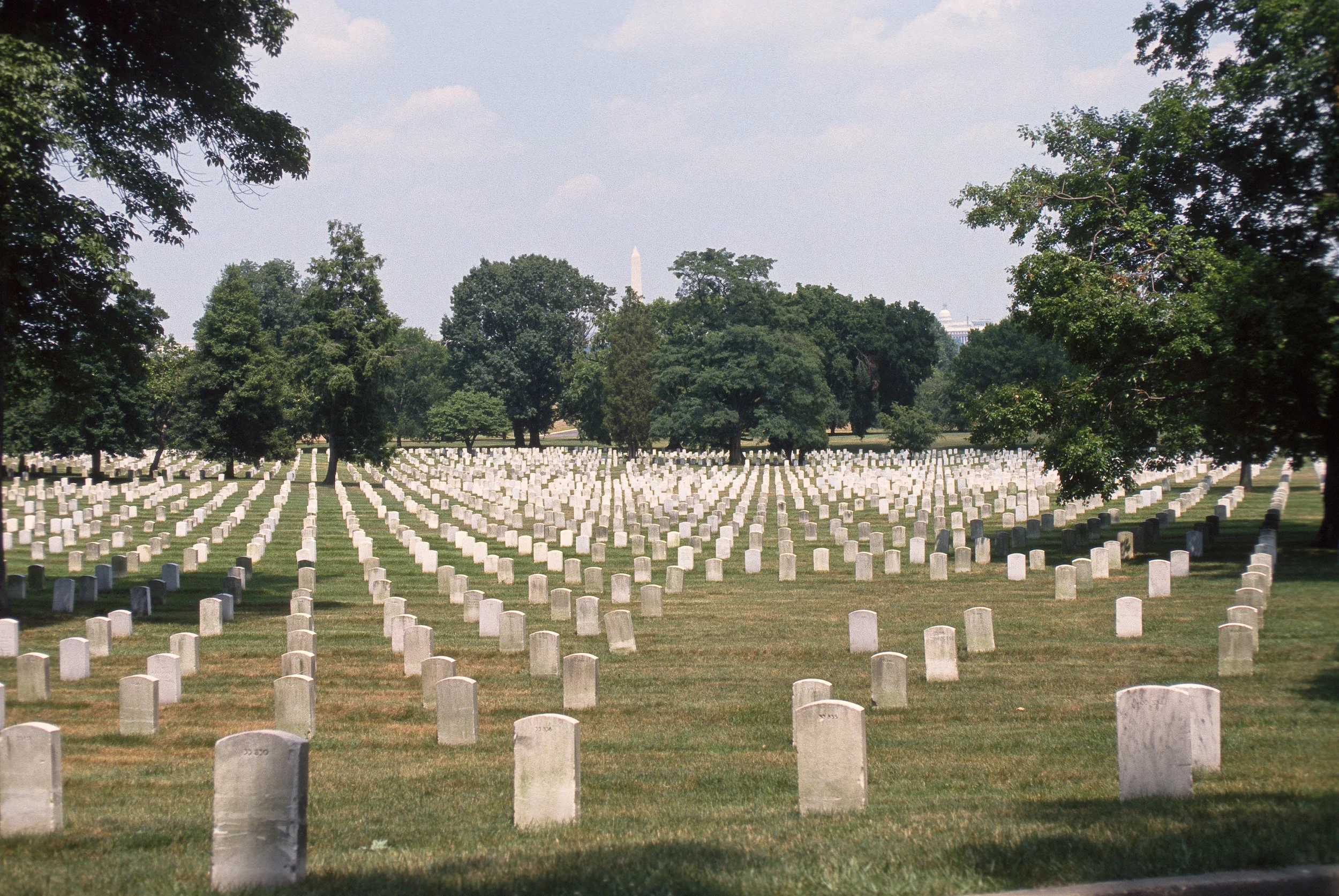 Arlington National Cemetary, Nikon N8008, Kodak Ektachrome 400