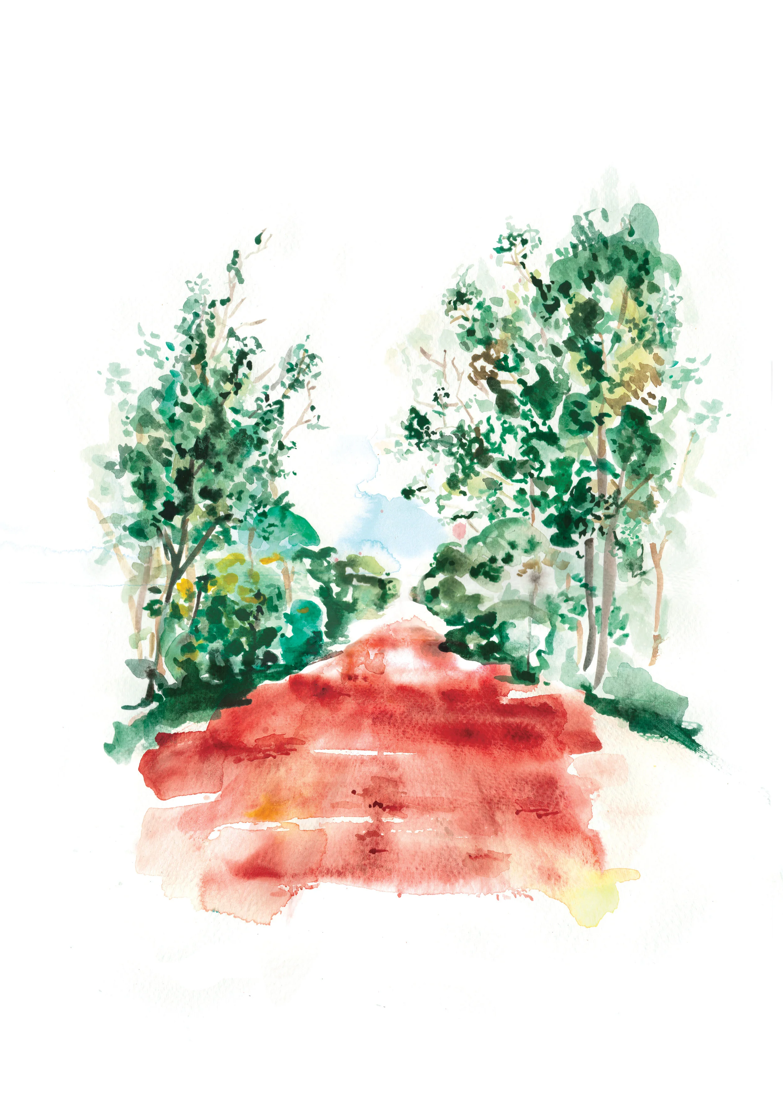 Quiet Places - 2019 Calendar  by Melbourne based artist & Illustrator Sarah Hankinson. 
