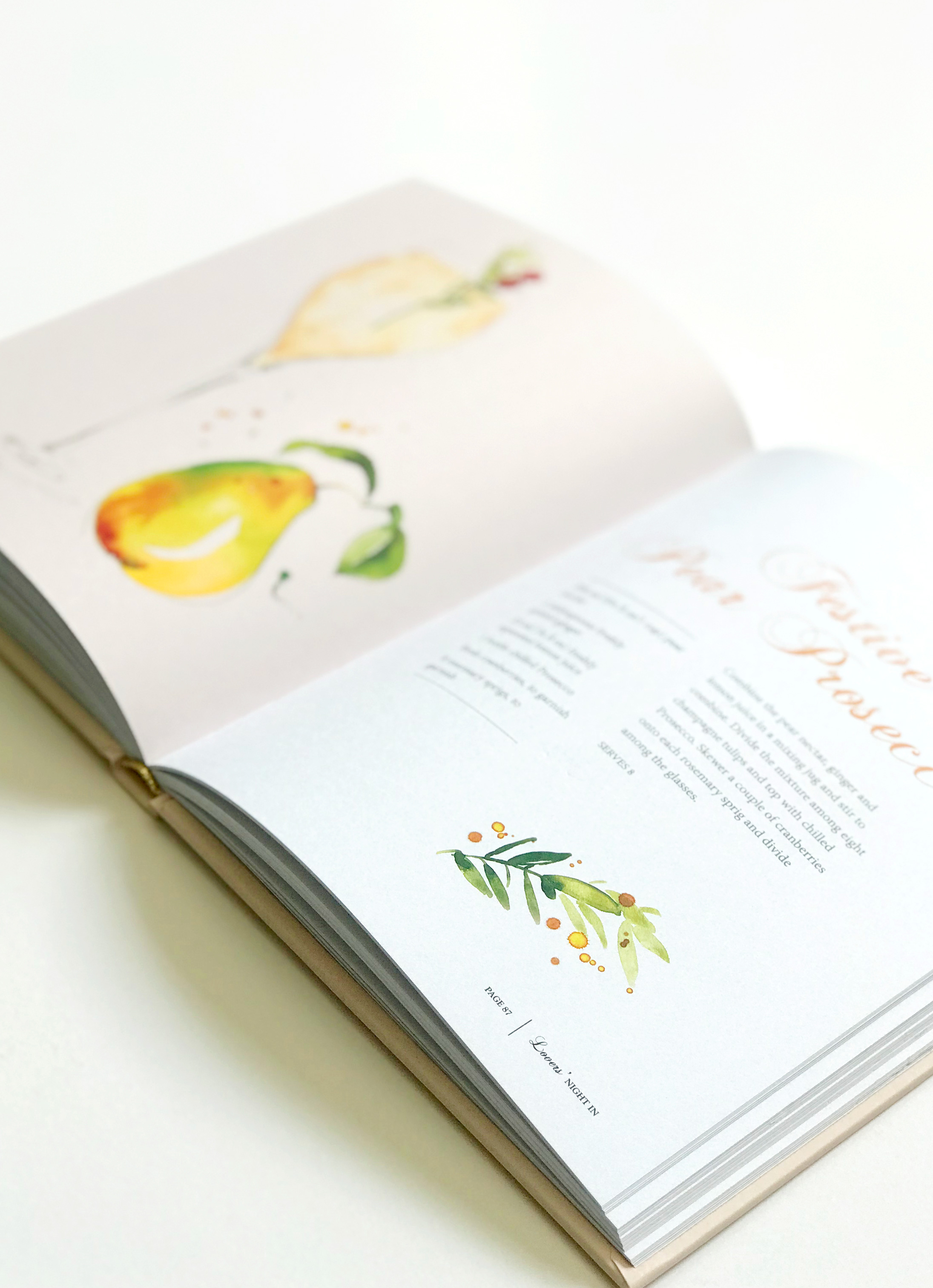 Spritz Fever Illustrated Cocktail Book by Melbourne based artist & Illustrator Sarah Hankinson