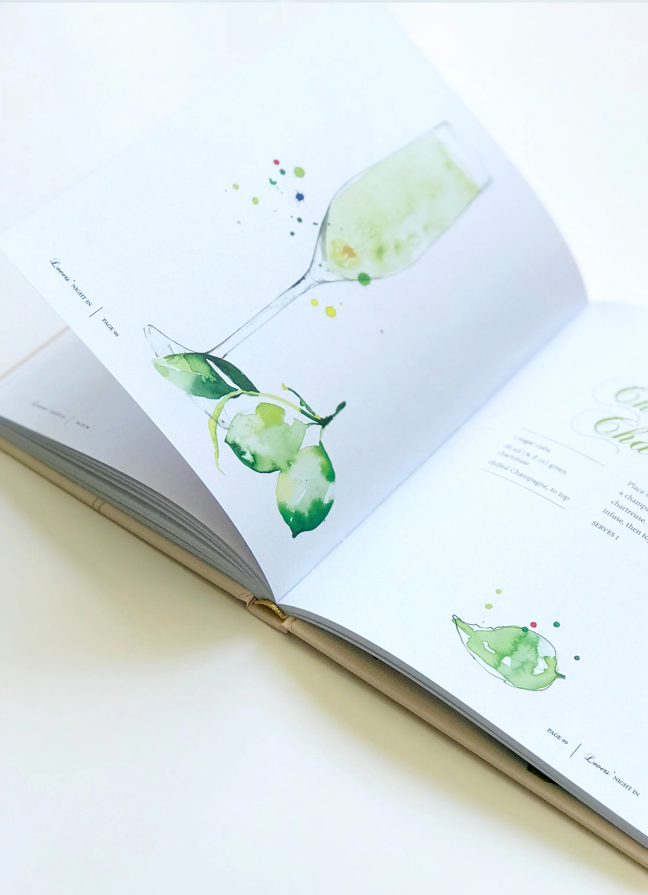 Spritz Fever Illustrated Cocktail Book by Melbourne based artist & Illustrator Sarah Hankinson