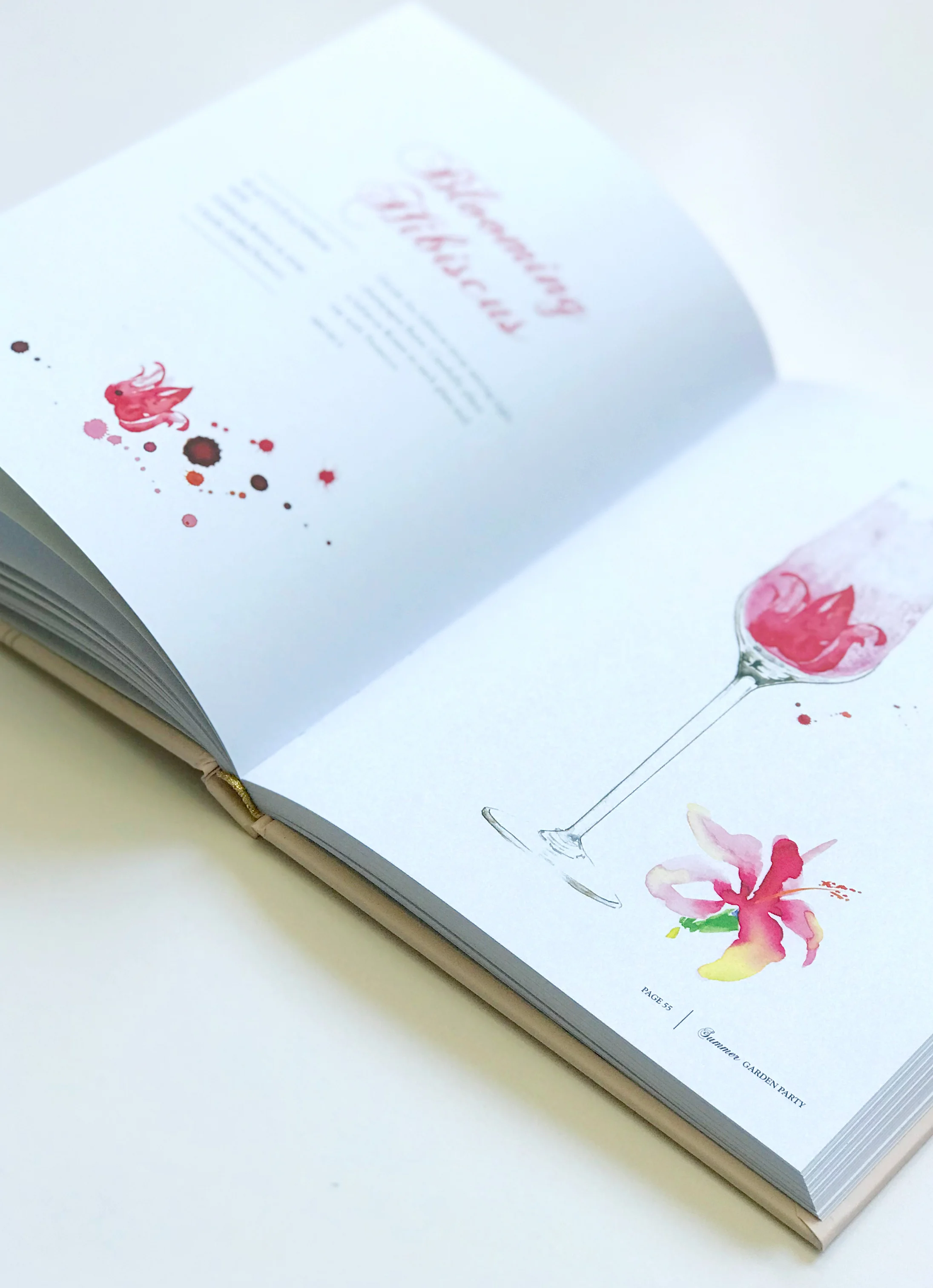 Spritz Fever Illustrated Cocktail Book by Melbourne based artist & Illustrator Sarah Hankinson