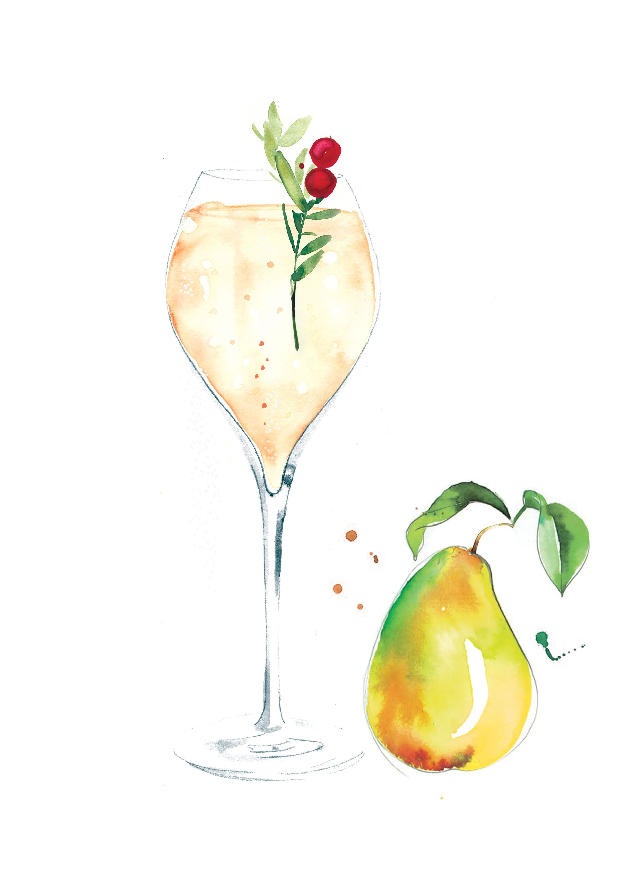 Spritz Fever Illustrated Cocktail Book by Melbourne based artist & Illustrator Sarah Hankinson