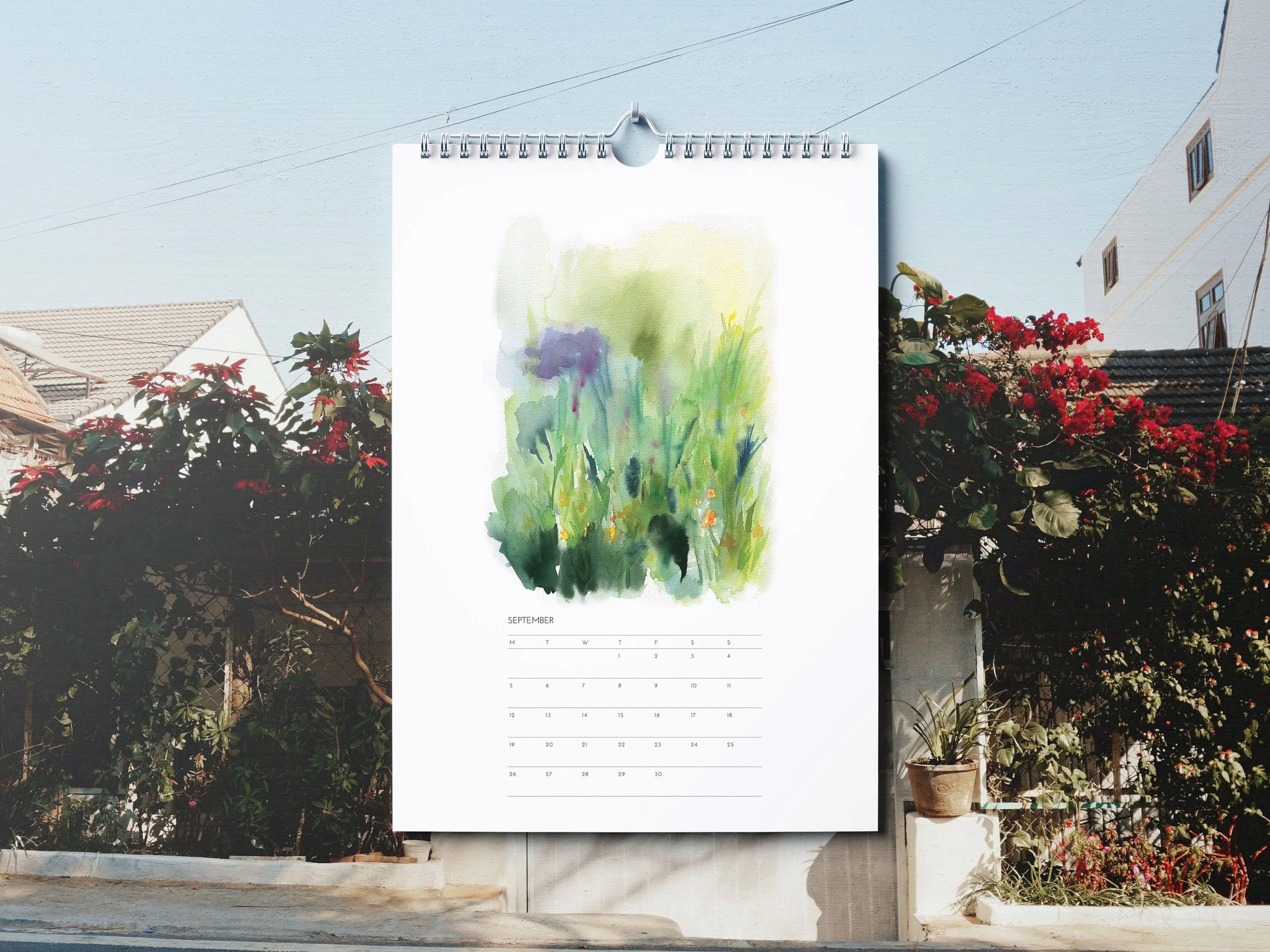 Florescence - 2022 Calendar by Melbourne based artist & Illustrator Sarah Hankinson. 