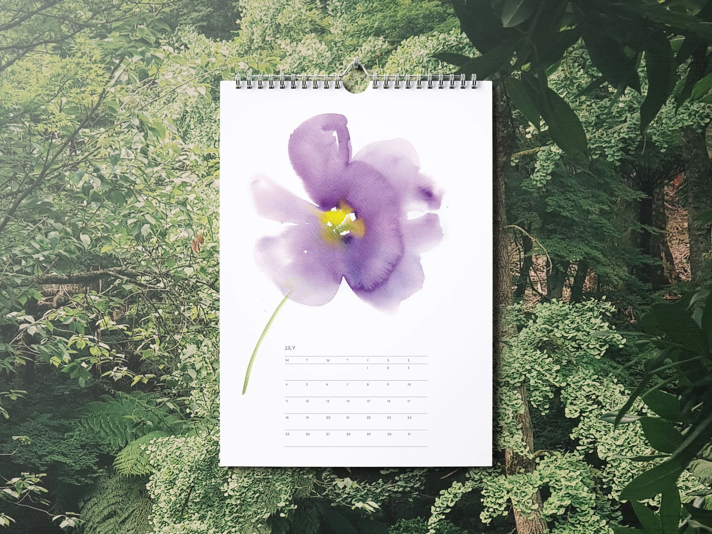 Florescence - 2022 Calendar by Melbourne based artist & Illustrator Sarah Hankinson. 