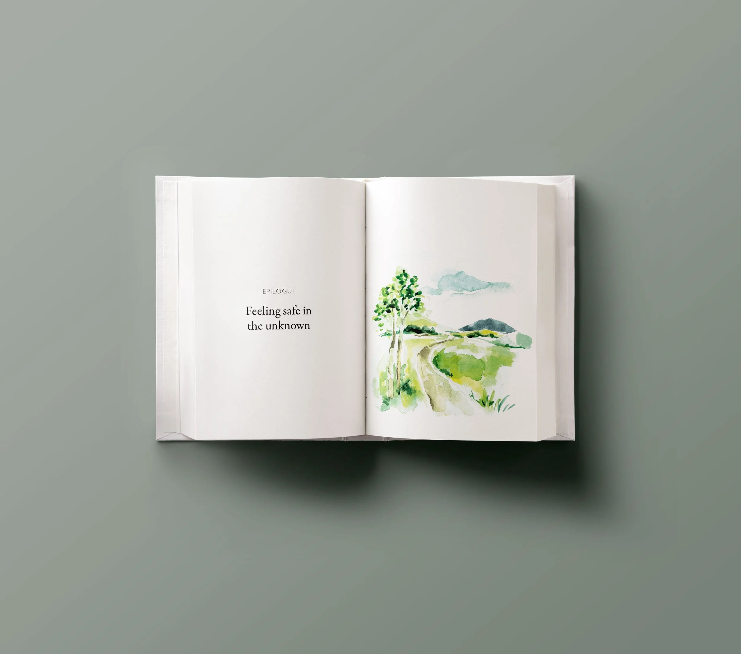 Ten Pathways illustrated book by Melbourne based artist & Illustrator Sarah Hankinson. Written by Fleur Chambers, 