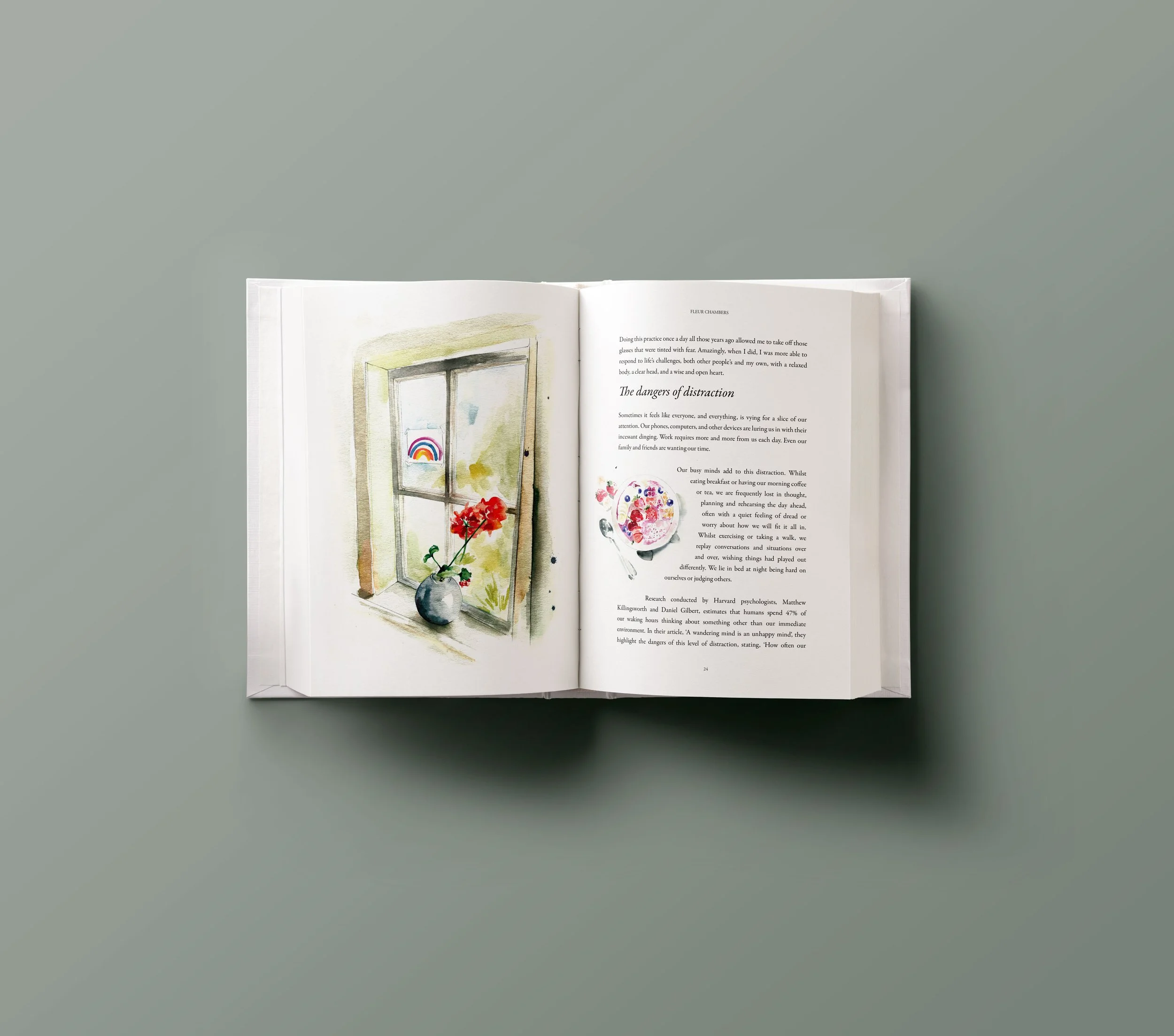 Ten Pathways illustrated book by Melbourne based artist & Illustrator Sarah Hankinson. Written by Fleur Chambers, 