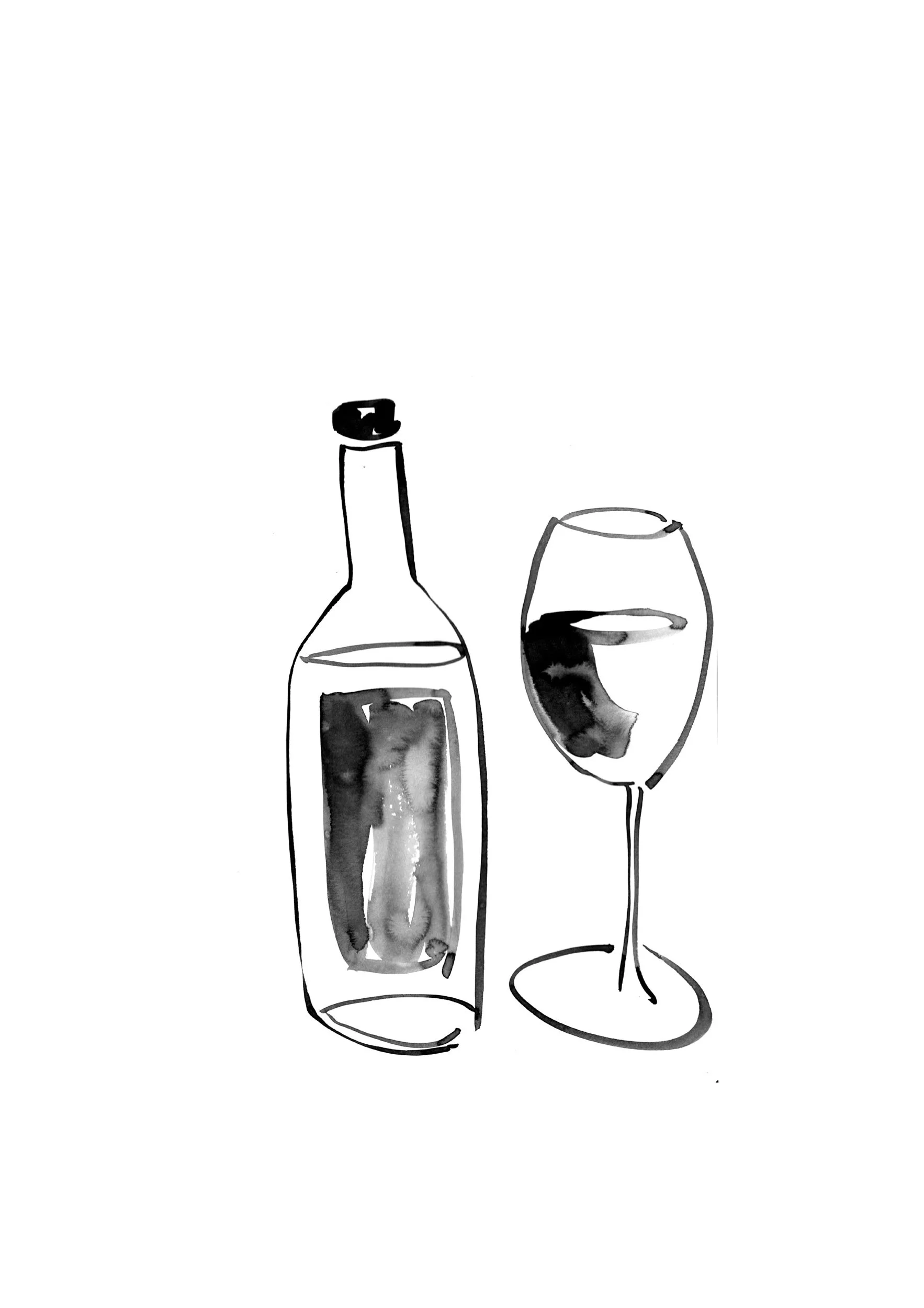 Black and white illustrations for Ramble On books website and social media by Sarah Hankinson