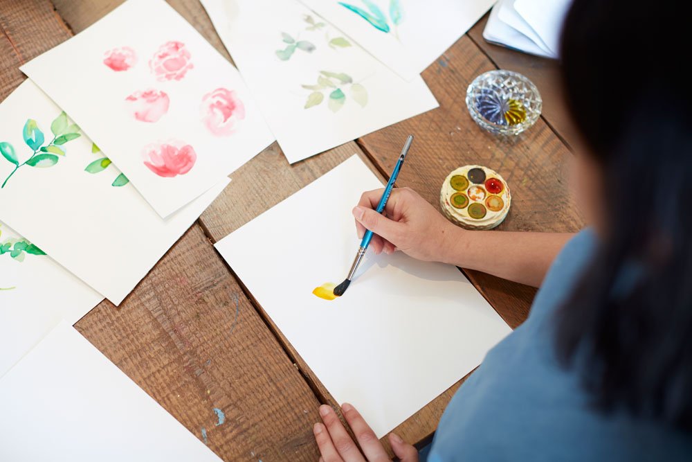 Live art and brand activations by Melbourne artist and illustrator Sarah Hankinson