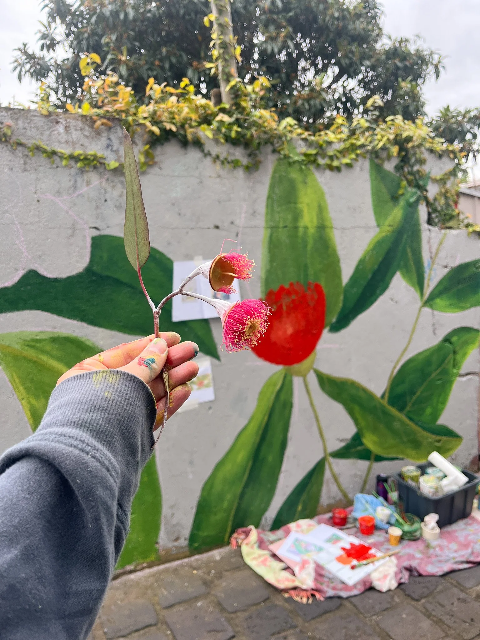 Elwood Botanical Mural_Sarah Hankinson Melbourne Illustrator6.jpg