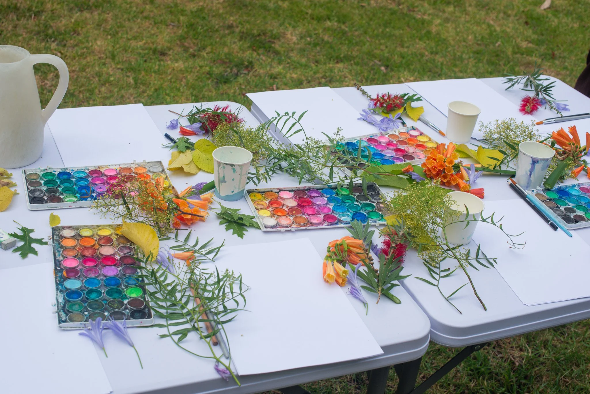 Sarah Hankinson City of Melbourne outdoor art watercolour class8.jpg