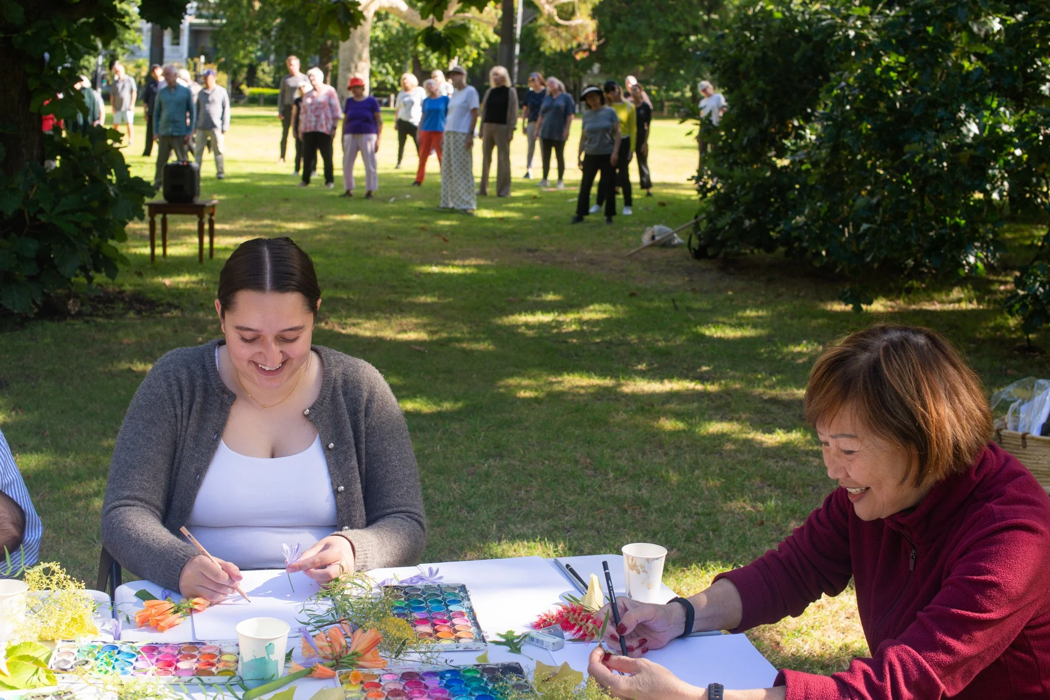 Sarah Hankinson City of Melbourne outdoor art watercolour class16.jpg