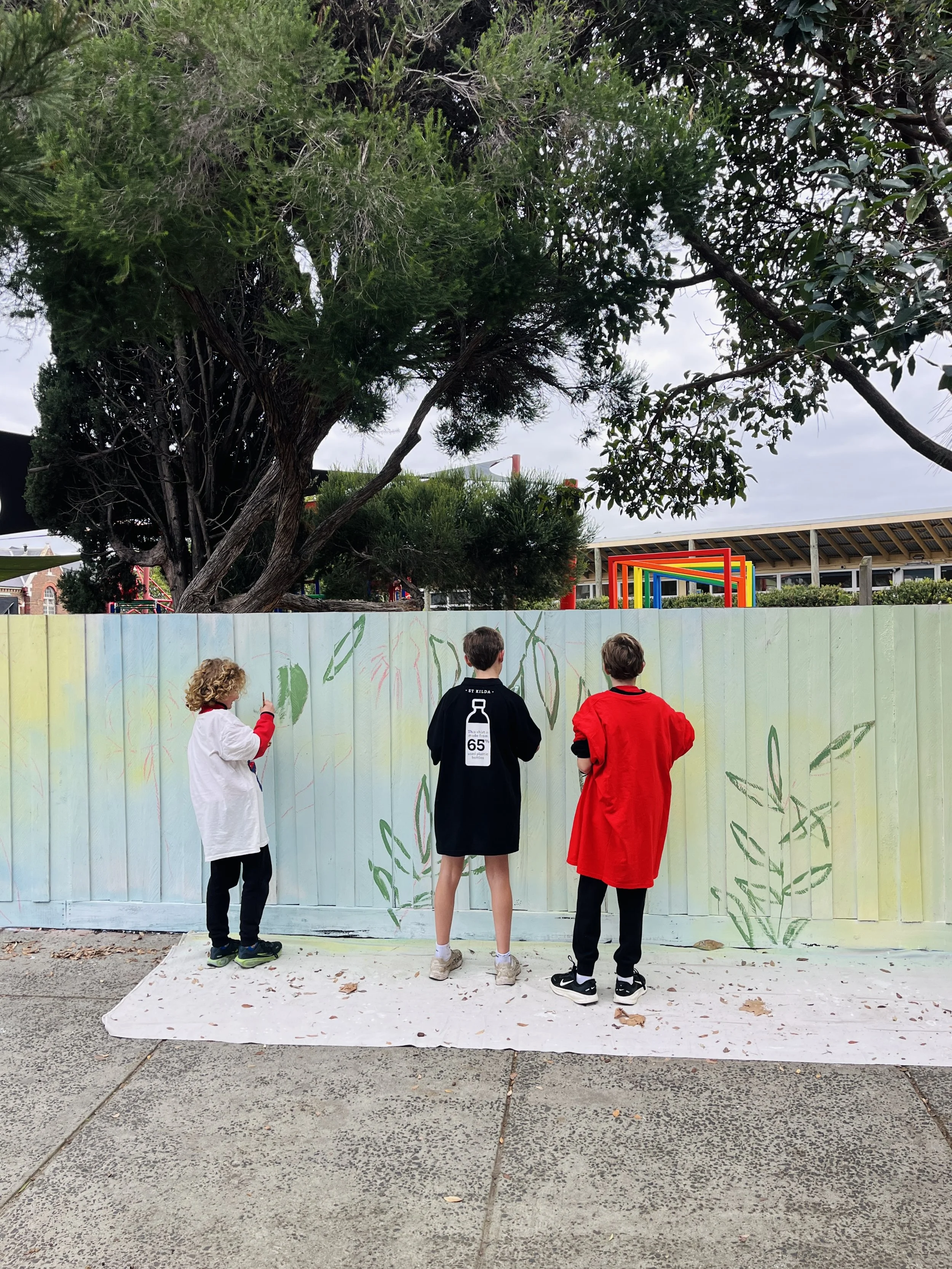 Sarah Hankinson Botanical Mural Art Incusion Schools Workshop Melbourne88.jpg