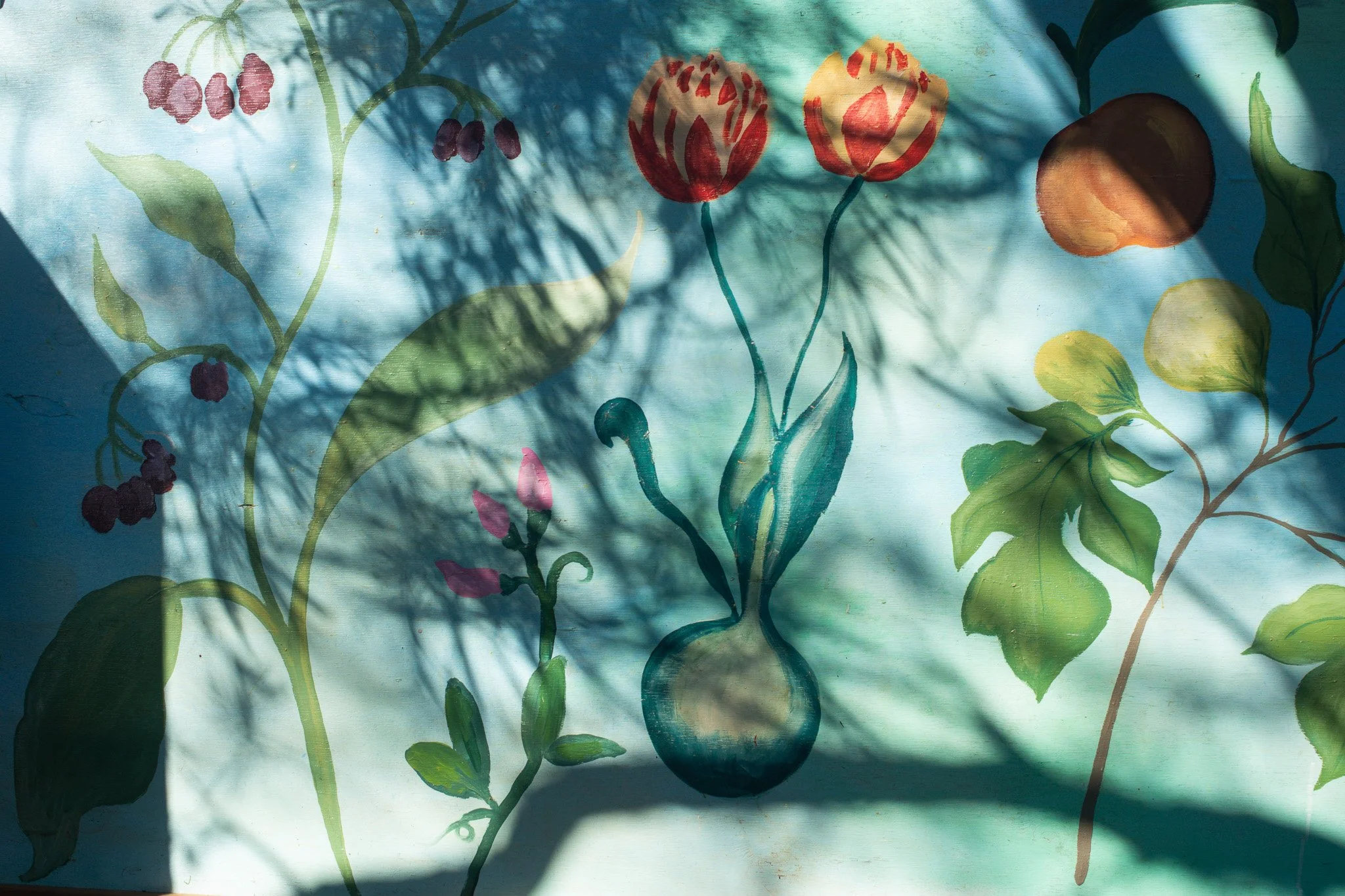 Sarah Hankinson Botanical Nature Garden Mural Melbourne6.jpg