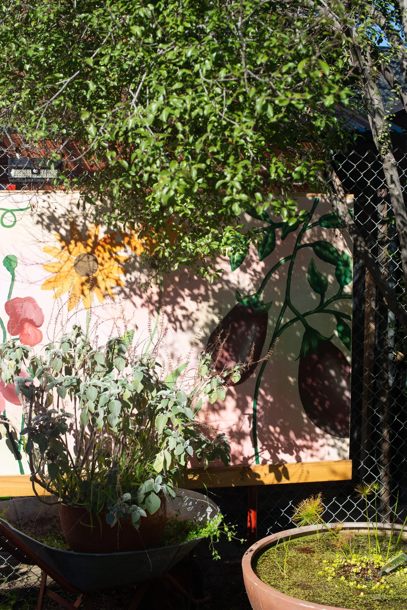 Sarah Hankinson Botanical Nature Garden Mural Melbourne3.jpg