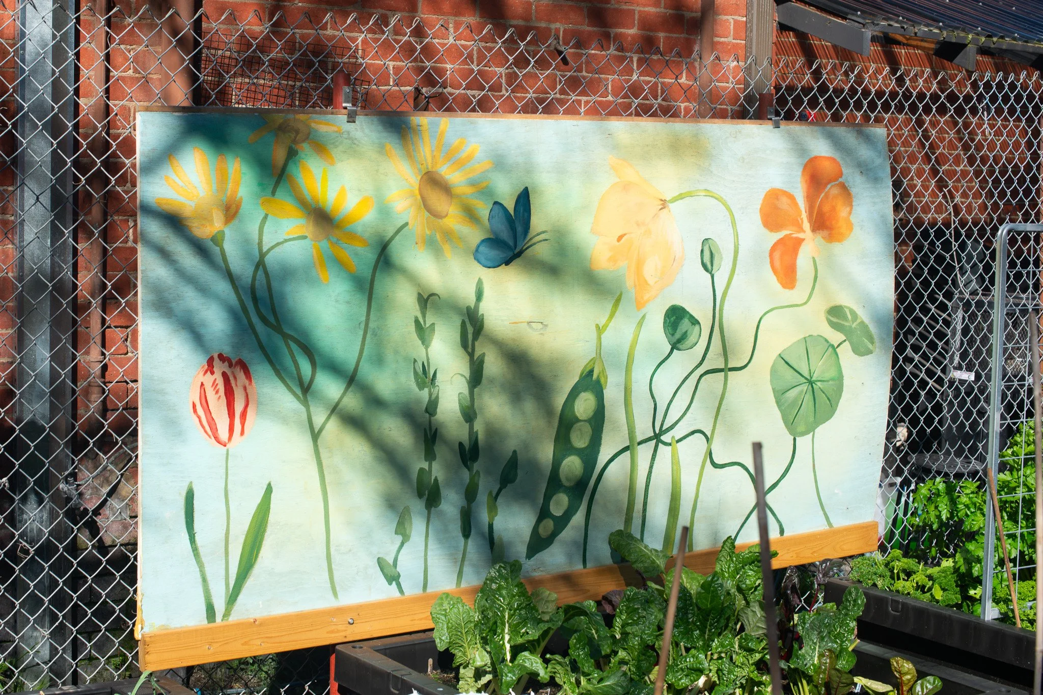 Sarah Hankinson Botanical Nature Garden Mural Melbourne7.jpg
