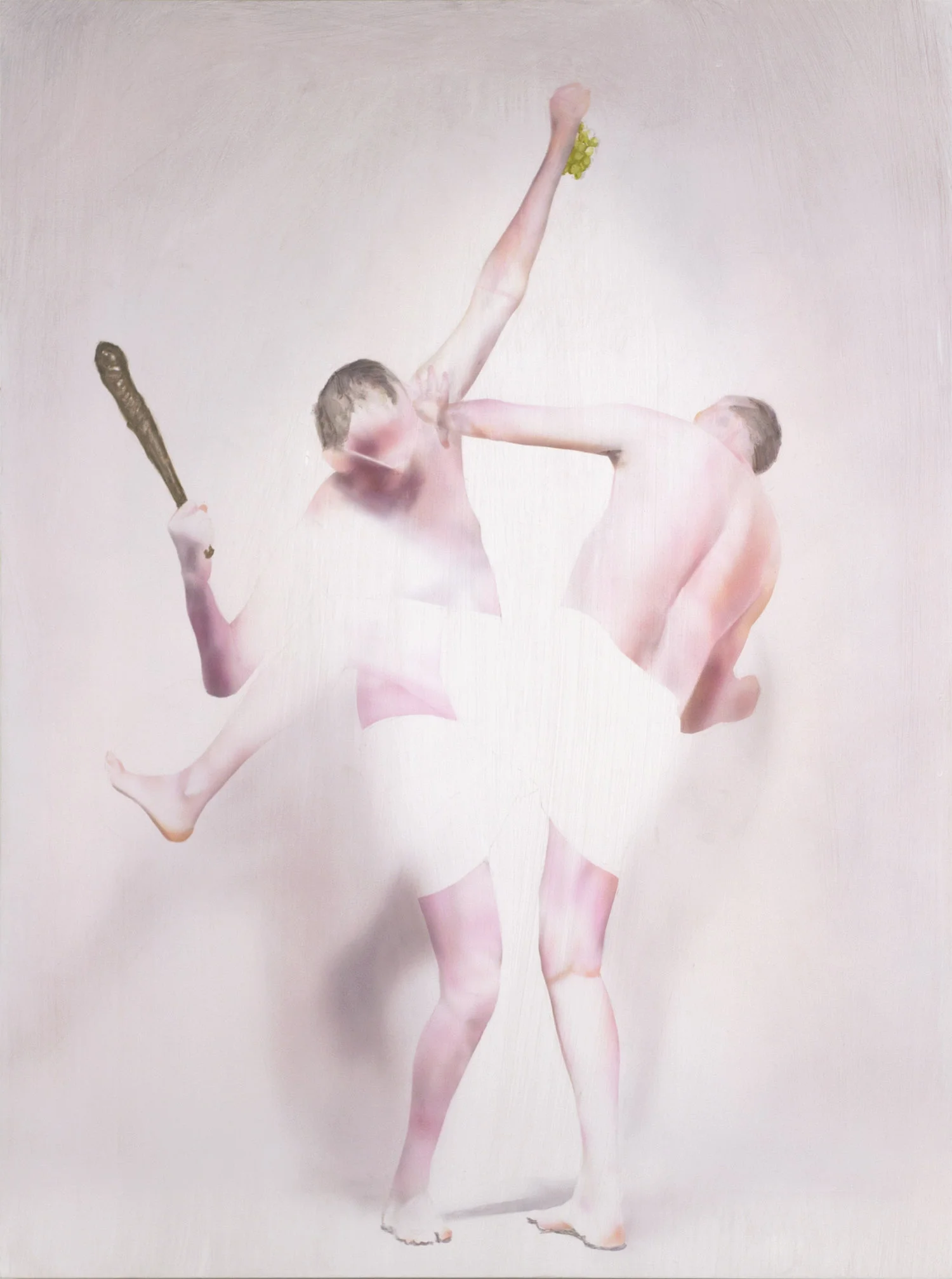 Duo Polymer emulsion and oil on honeycomb panel 30 x 22 1/2 inches 2011