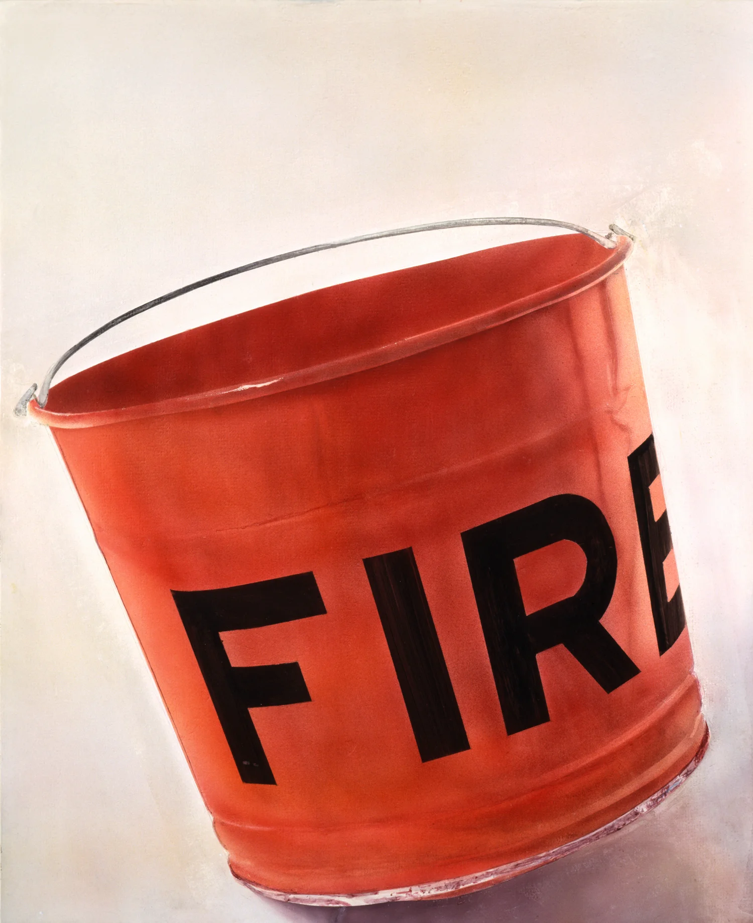 Fire Casein and polymer emulsion on honeycomb panel 21 x 17 inches 1998
