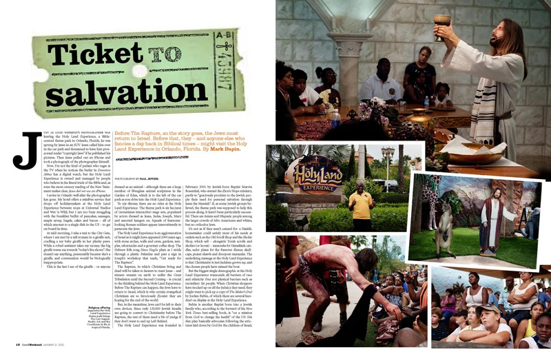  Good Weekend Magazine, Australia. 