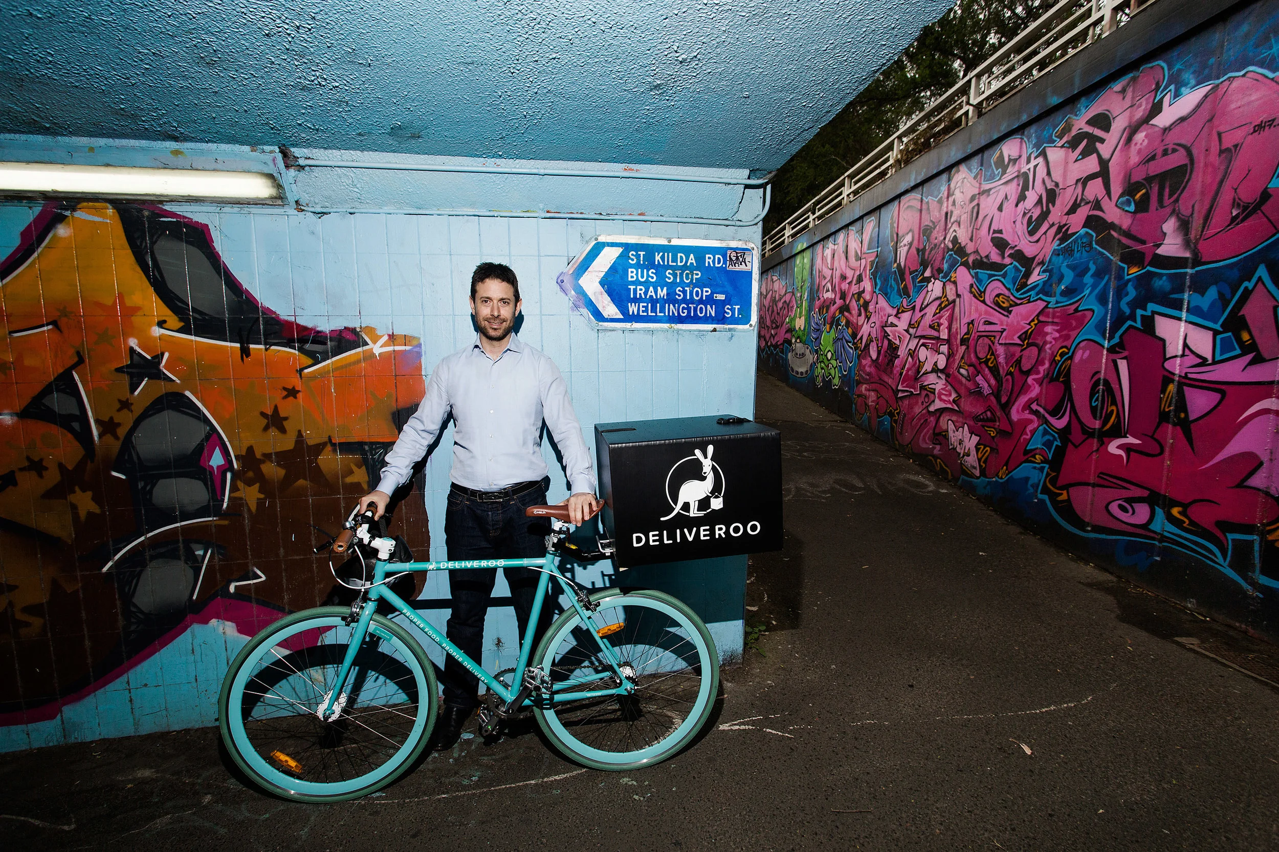  Levi Aron,&nbsp;Australian country manager of Deliveroo. 