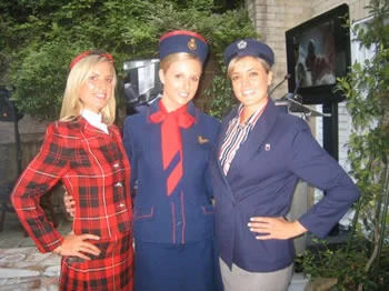      

 
   "Fleishman-Hillard were working with British Airways to help organise the 75th anniversary of flying to Australia event. BA had some heritage uniforms from cabin crew over the years and needed some gorgeous women to model the vintage unif