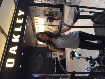      

 
    "Promotional Models Australia were very excited to partner with ‘Oakley’ on their Grand Opening at Pacific Fair Shopping Centre in Broadbeach on the Gold Coast. The PMA promotional models were required to host a bike challenge where the 