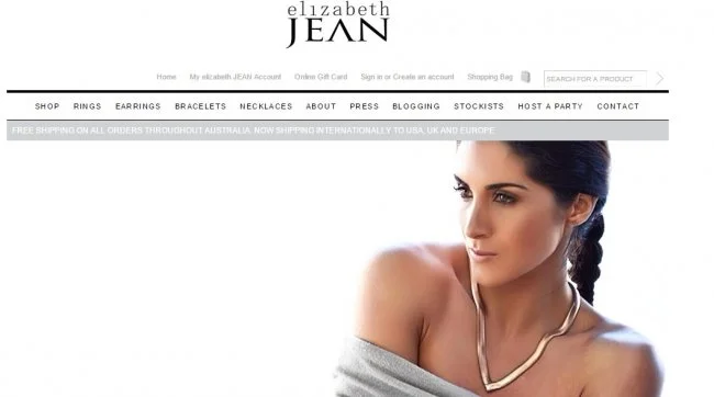 ELIZABETH JEAN PHOTOGRAPHIC CAMPAIGN