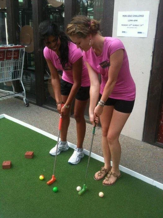 MINI GOLF PRIZE LAUNCH