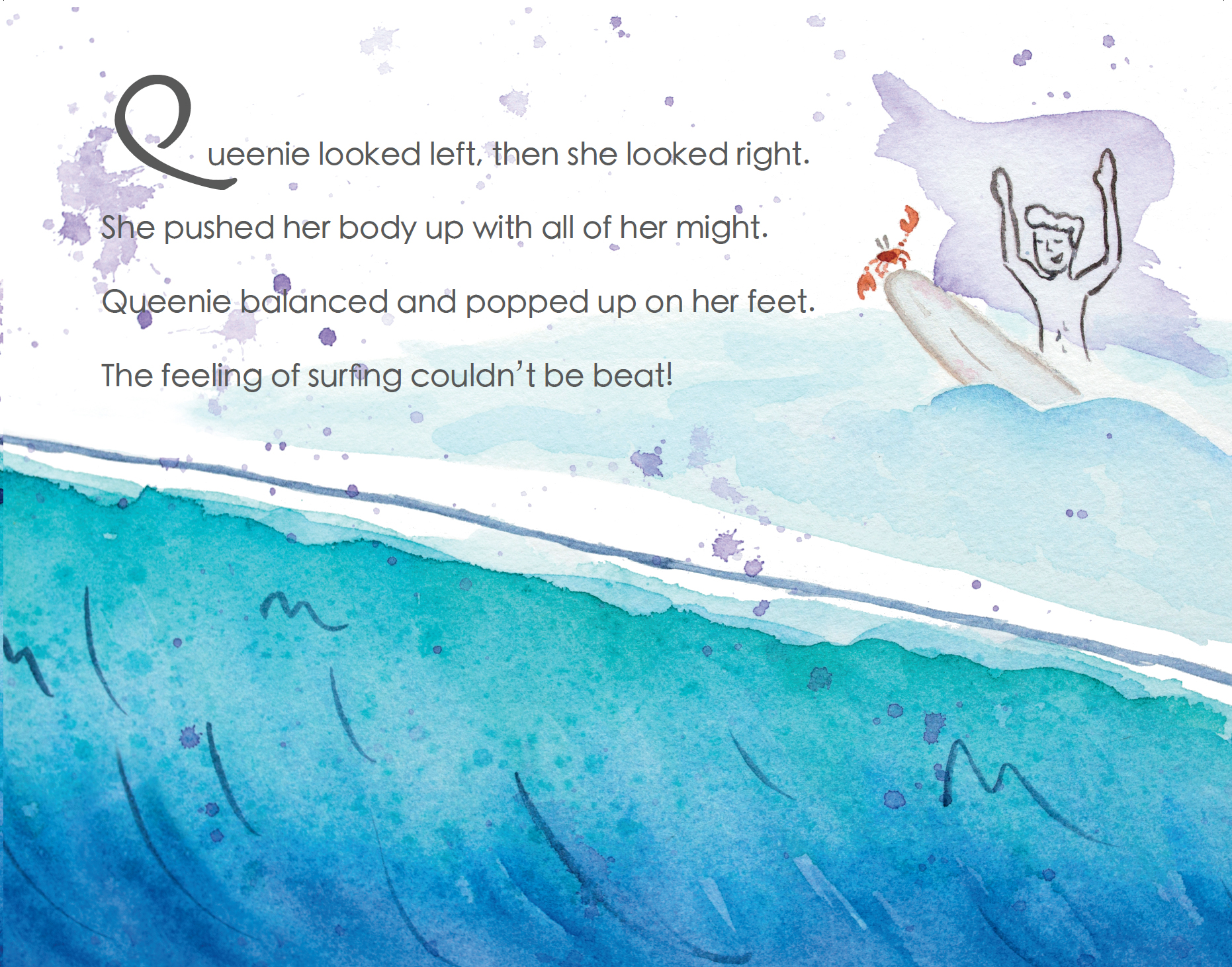 Queenie Wahine, Little Surfer Girl — Tribe of Daughters