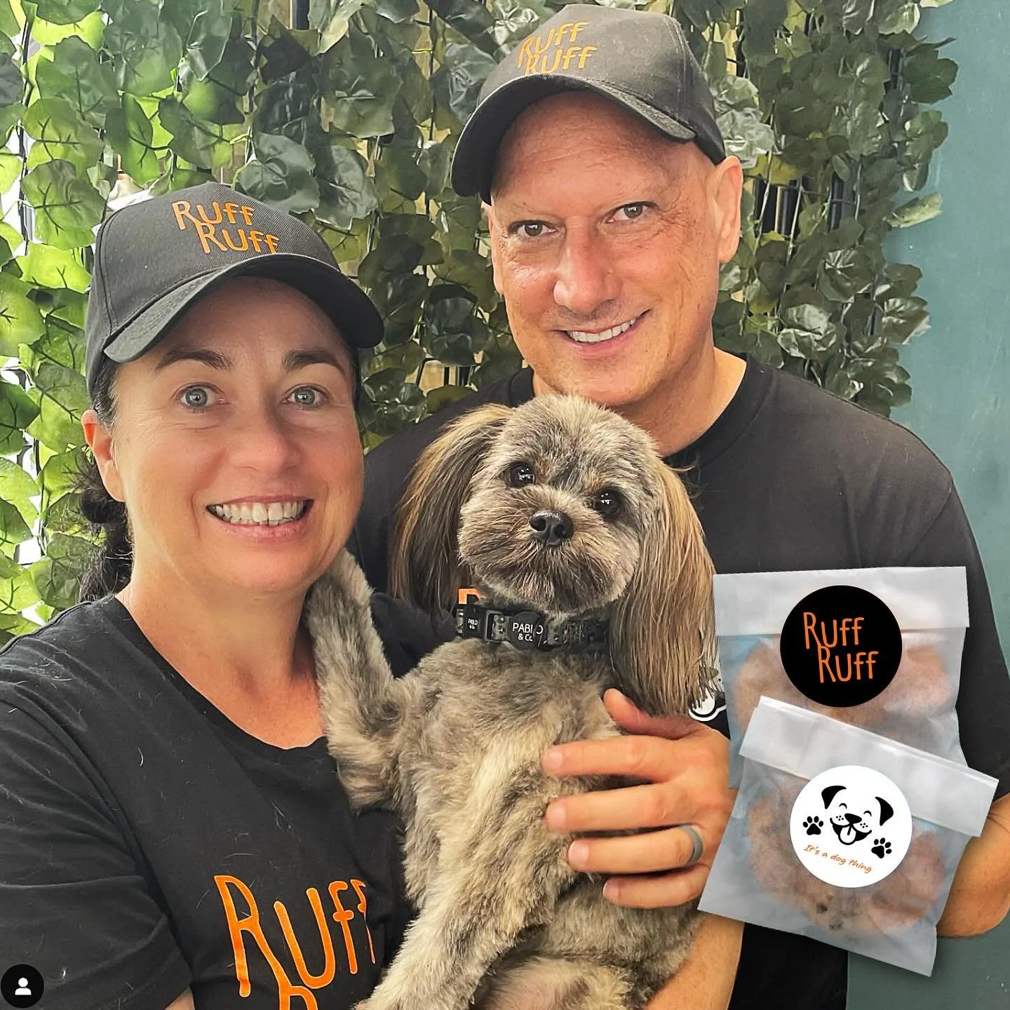 Ruff Ruff 🐾 - a new business venture for this talented and motivated dog-loving duo! The brief was to design a relaxed, fun, attention-grabbing yet approachable brand. 

#ruffruff are now in their third year and have grown their customer based expon