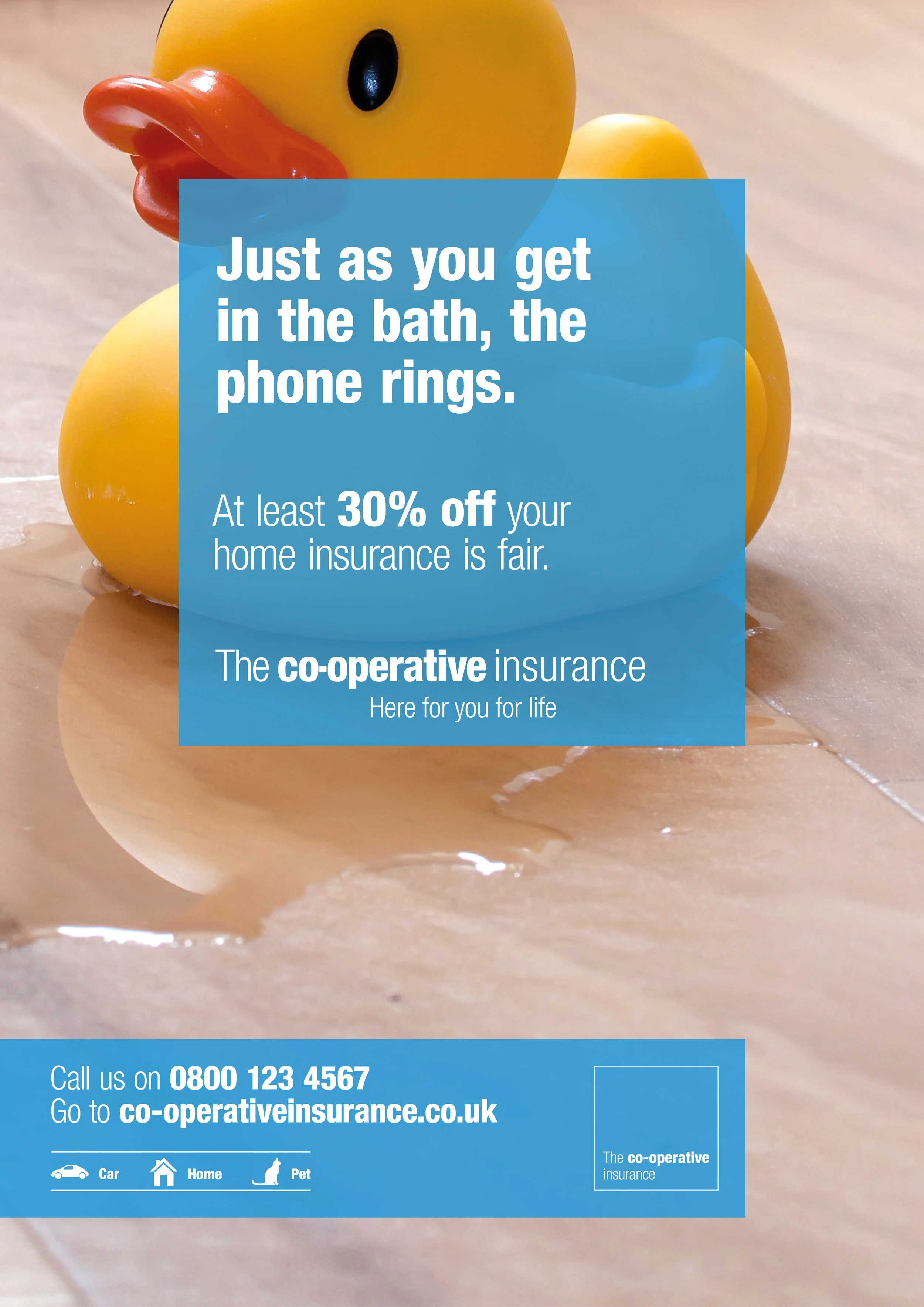 Co-op Insurance - Poster, digital, app & DM — Giles & Steve