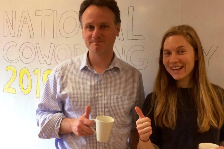 The Melting Pot members celebrating National Coworking Day 2019 🥳