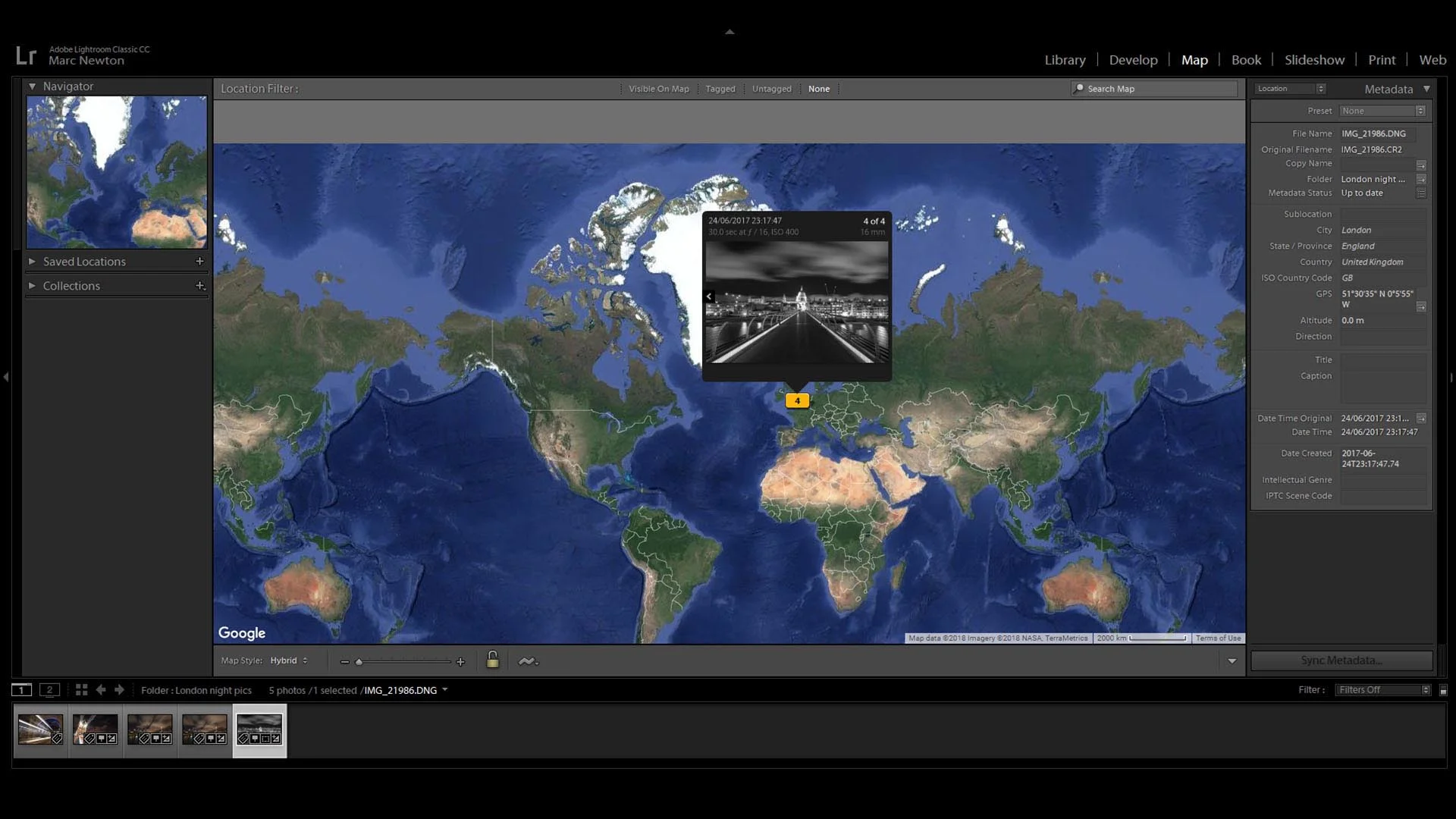 using the Map module