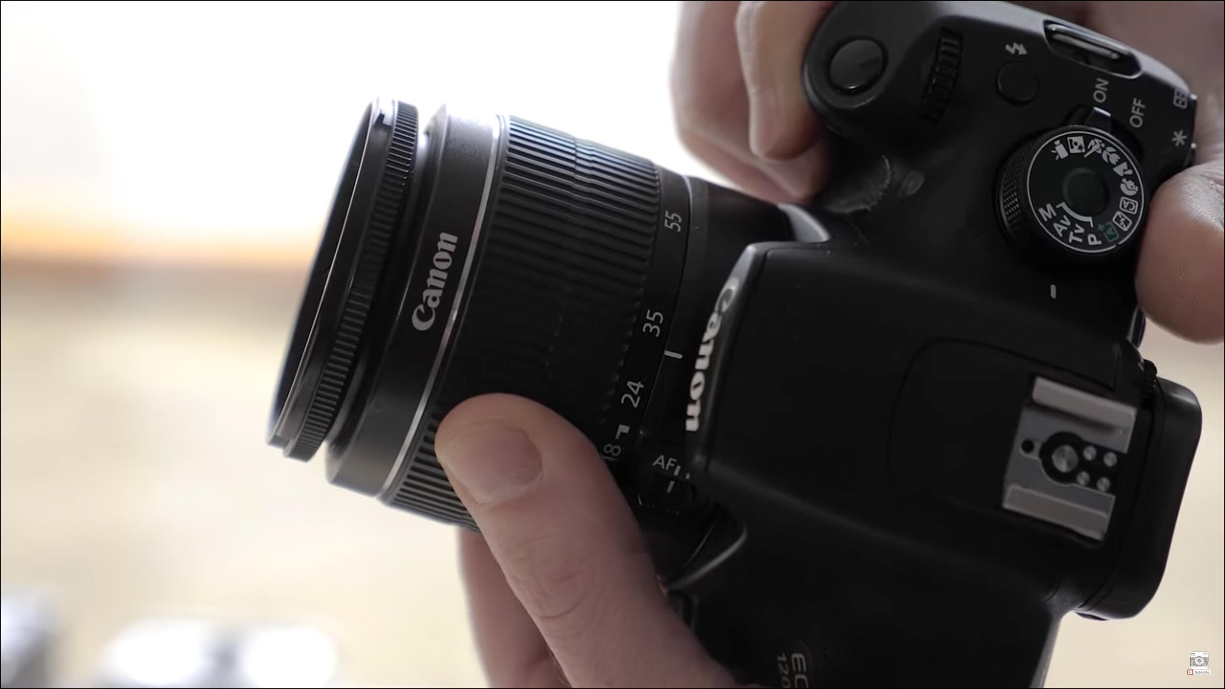 Camera settings for flat lay photos