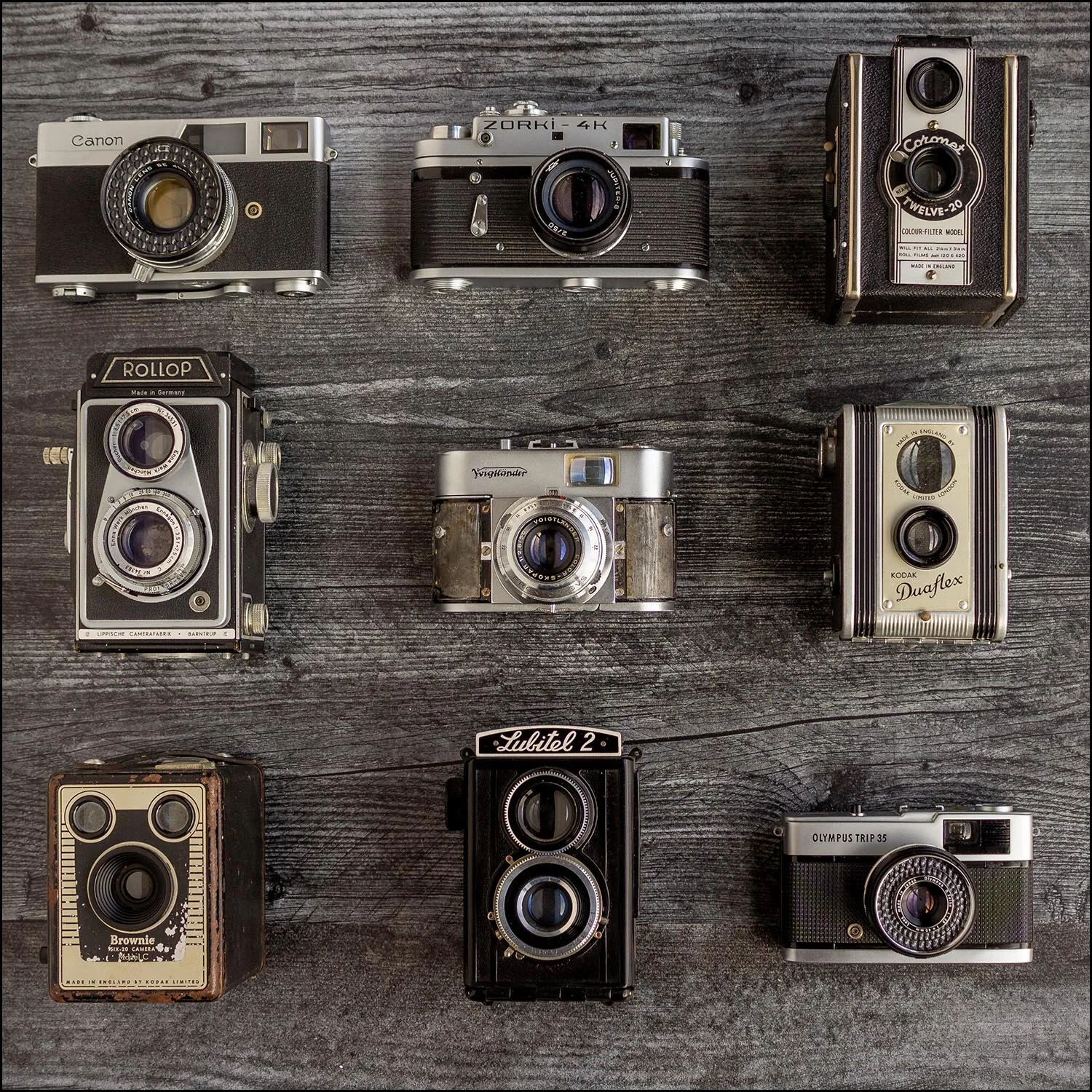 Classic cameras without preset