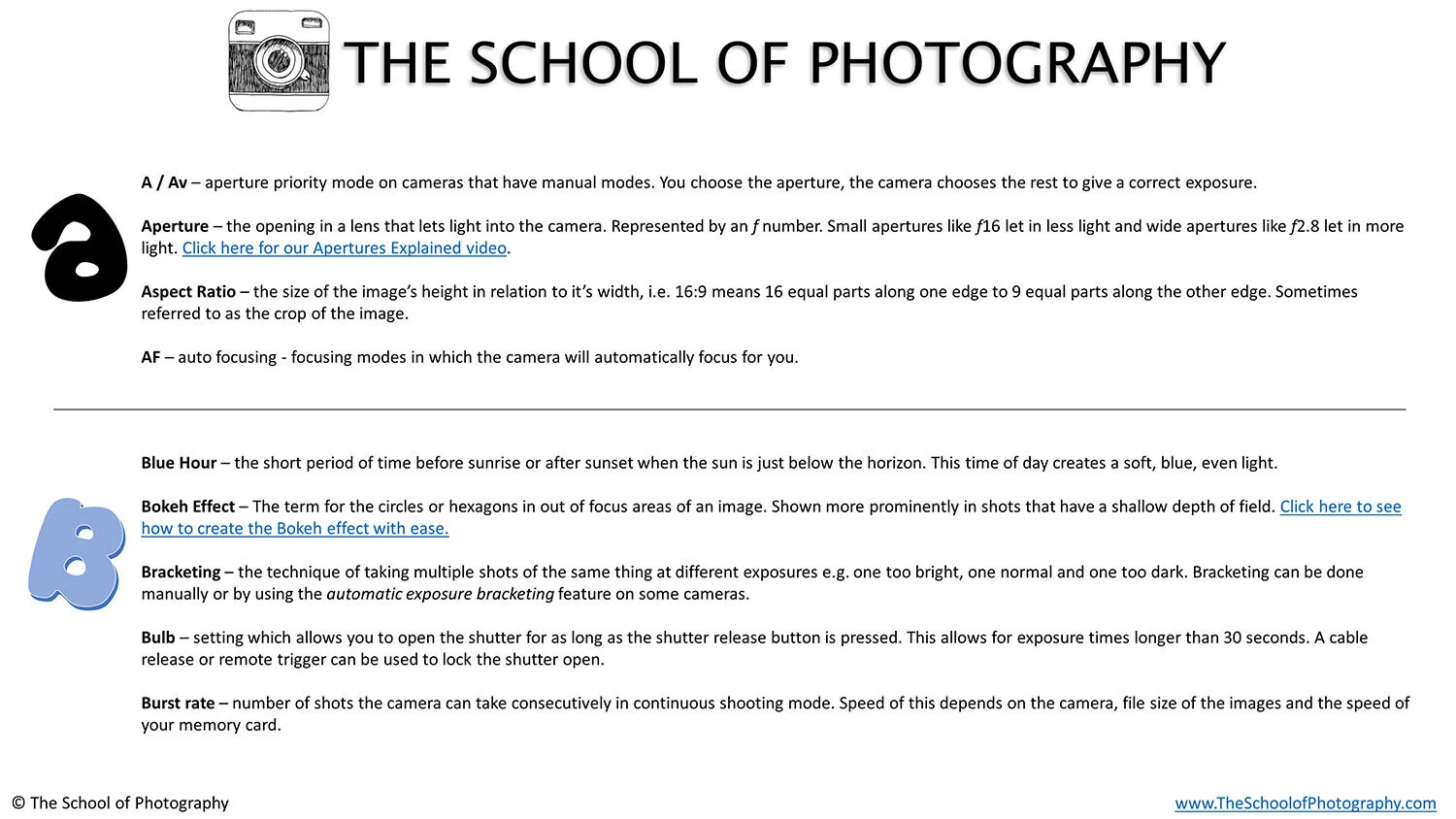 Photography Tips for Beginners — The School of Photography - Courses ...
