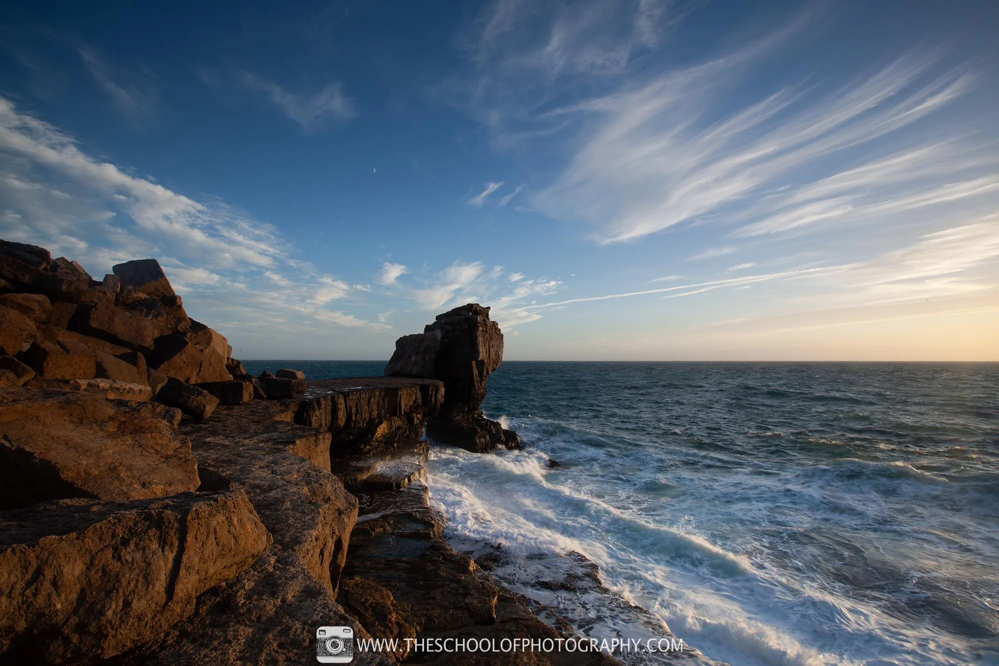 Raw Sunset Photograph, straight from camera / Camera Settings: 17 mm Focal Length - 1/50 Seconds - f/16 - ISO 100