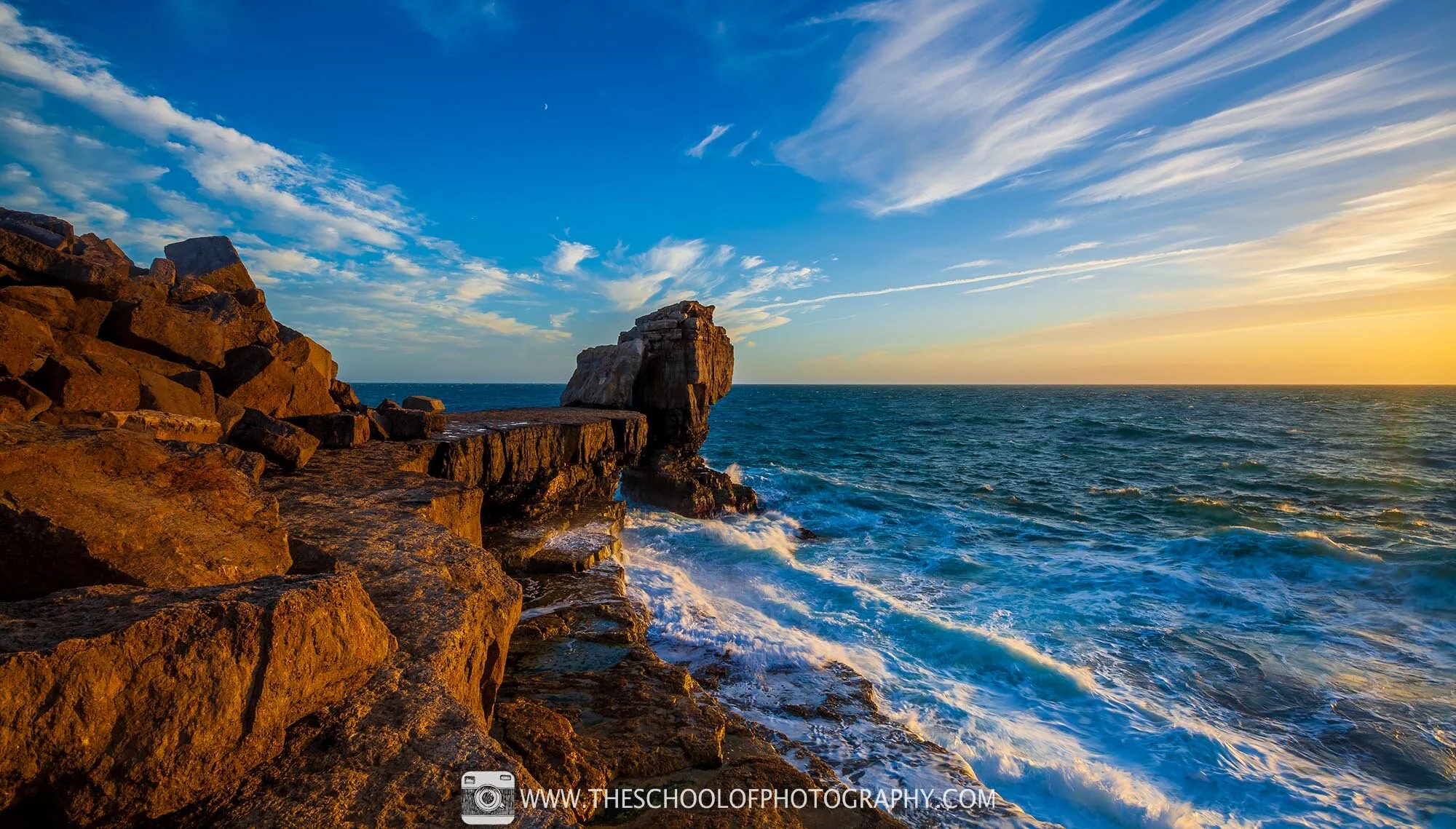 Processed Sunset Photograph using Lightroom