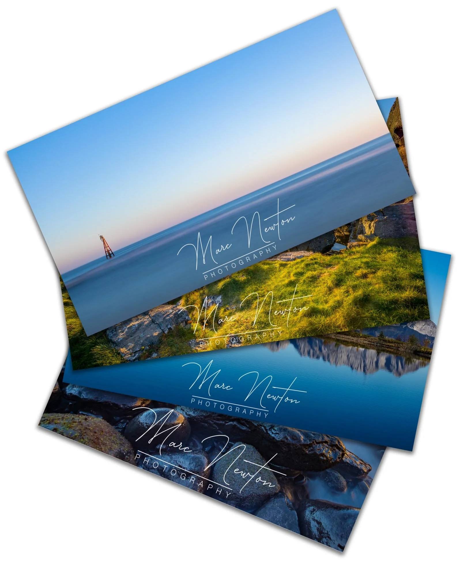 Add a signature watermark to many images at once using Lightroom.